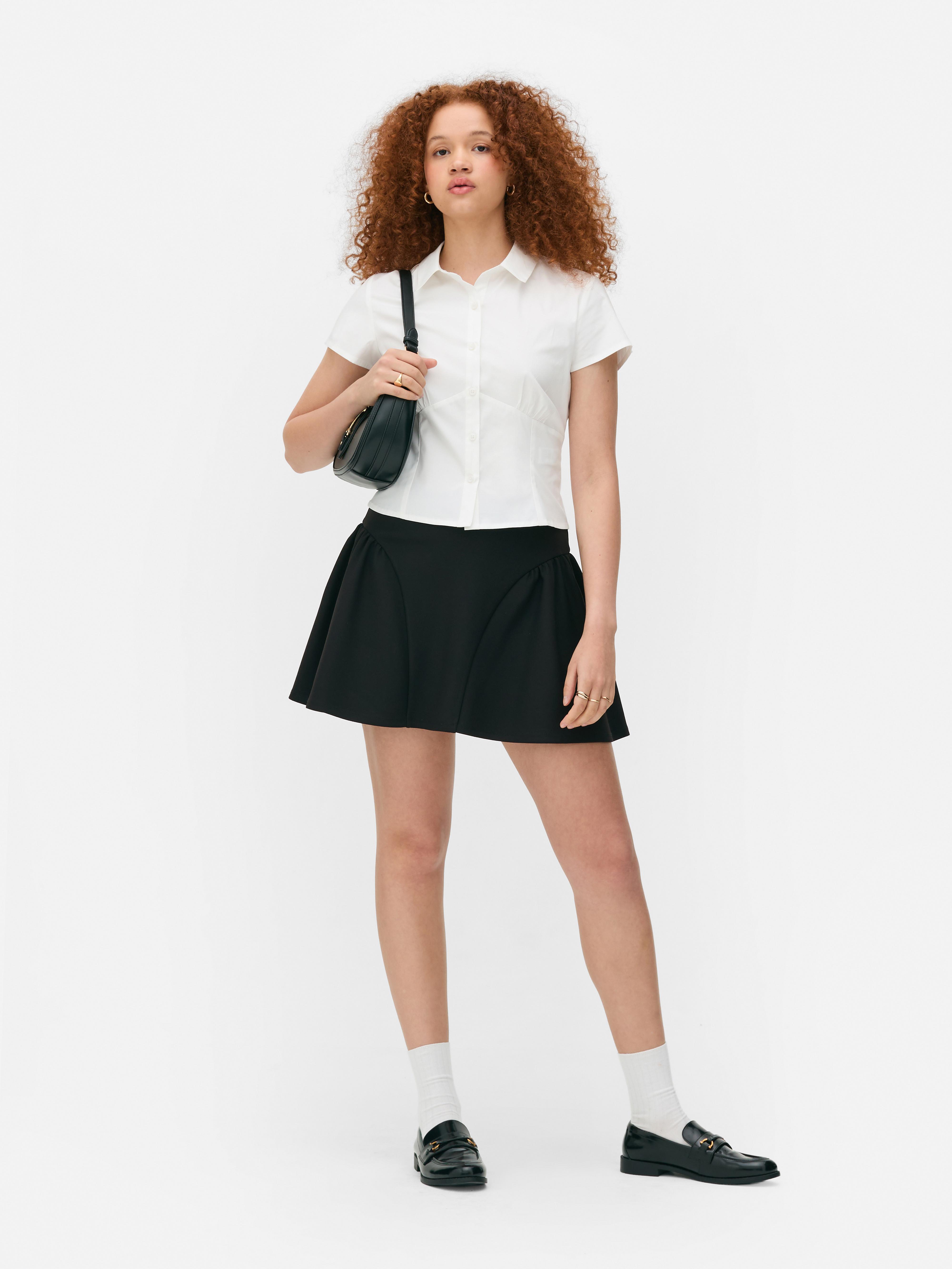 Figurbetontes Basic-Hemd