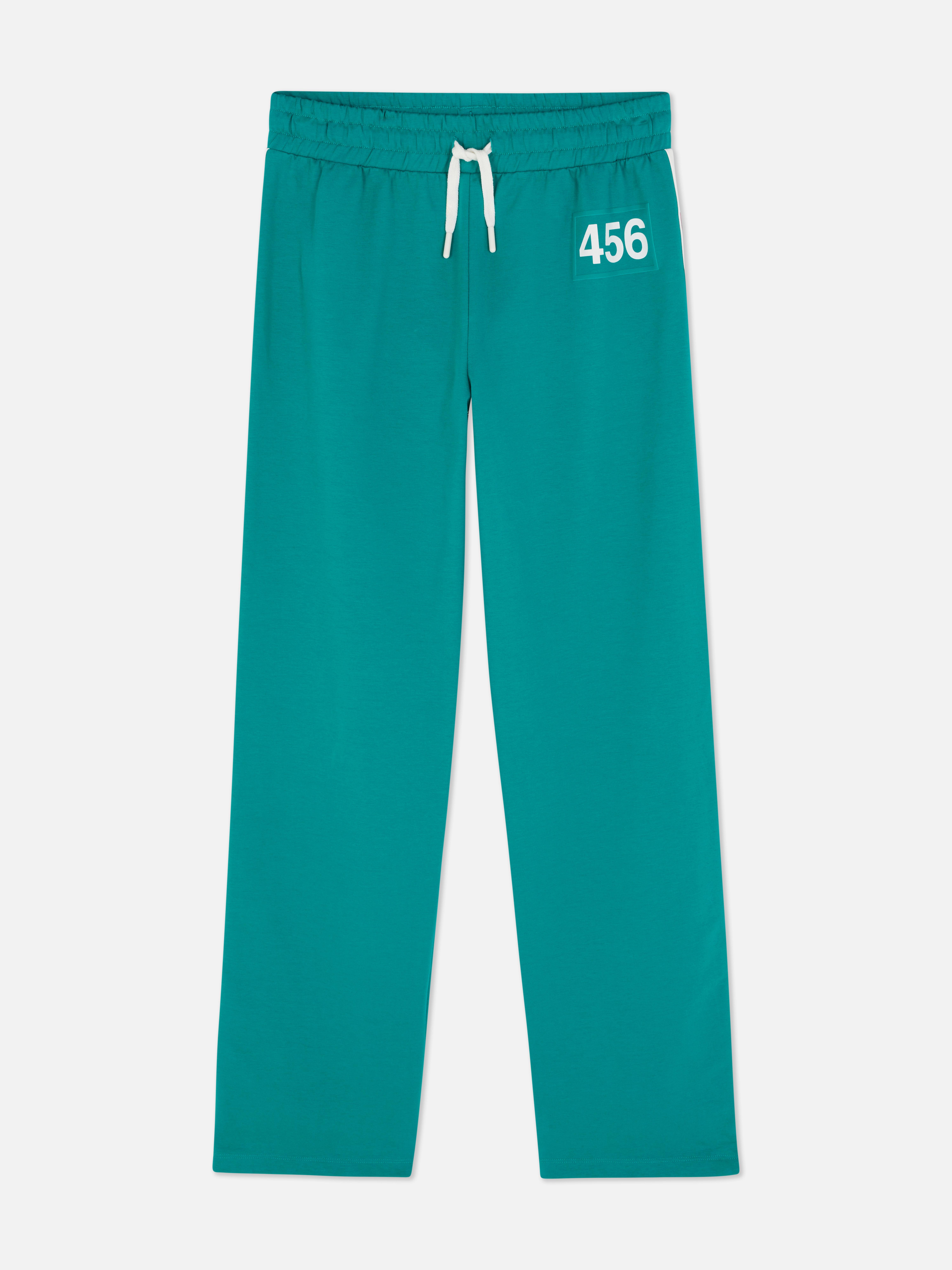 Joggers con rayas de El juego del calamar