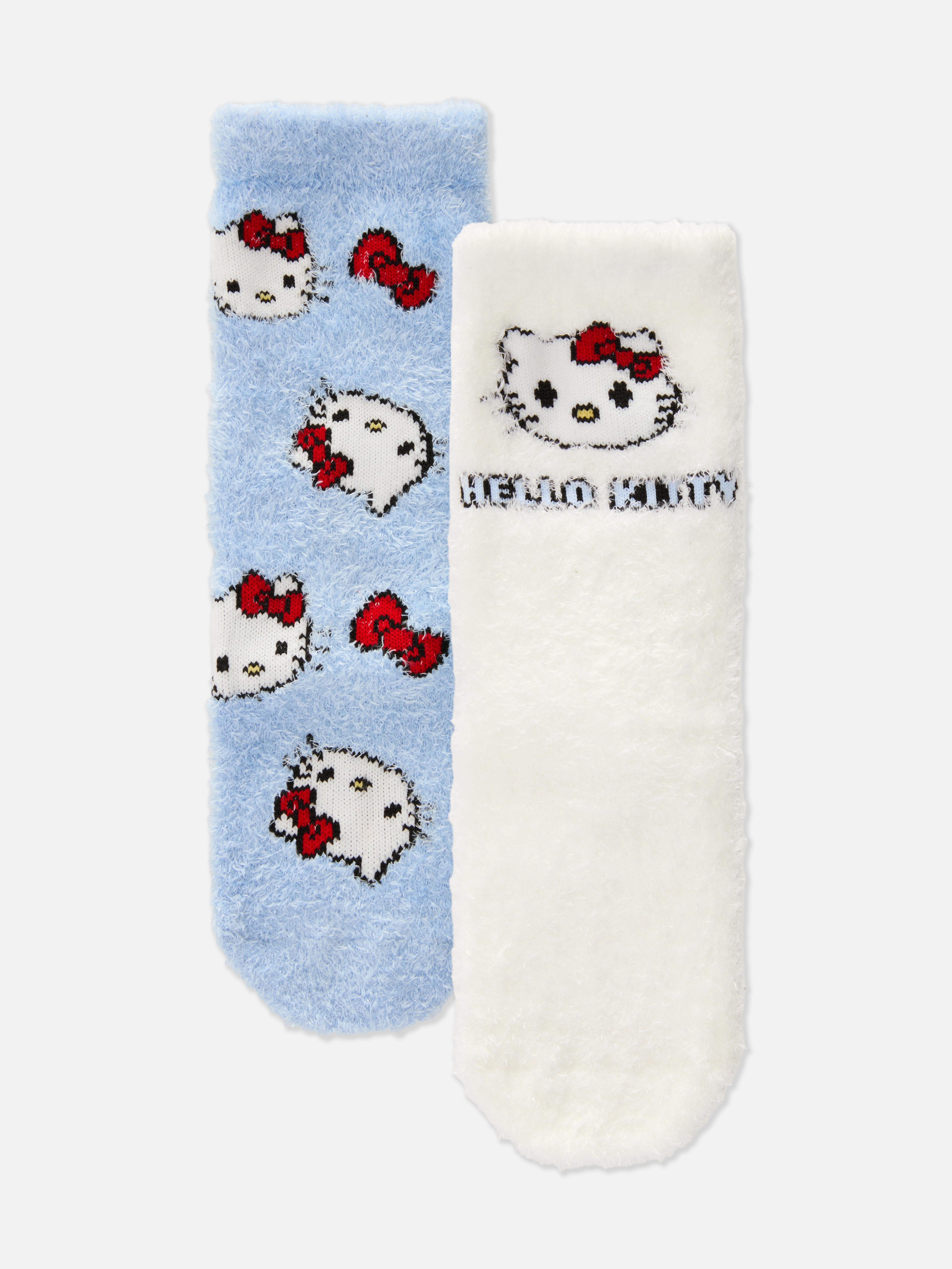 2pk Hello Kitty Cozy Socks