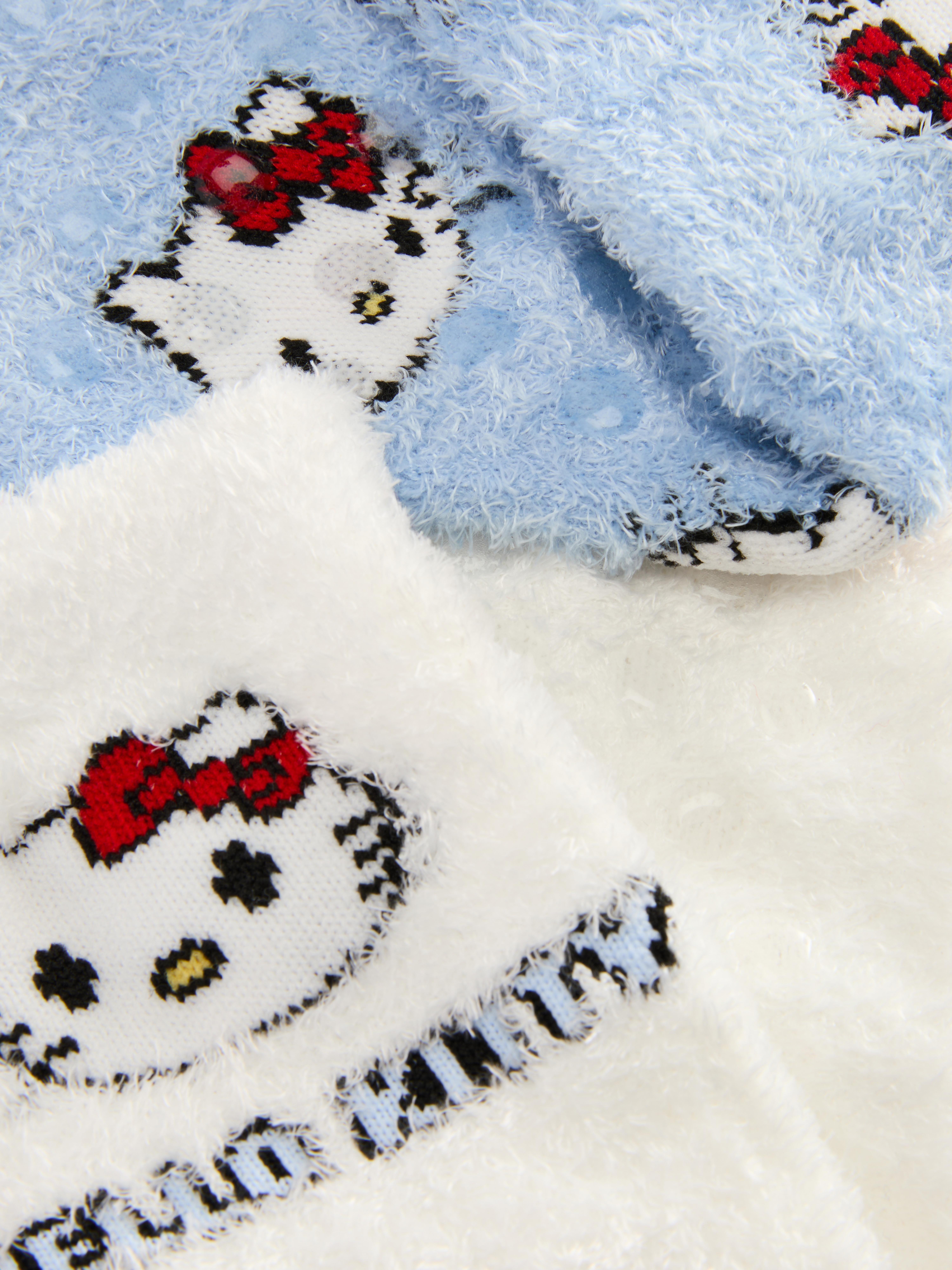 2pk Hello Kitty Cozy Socks