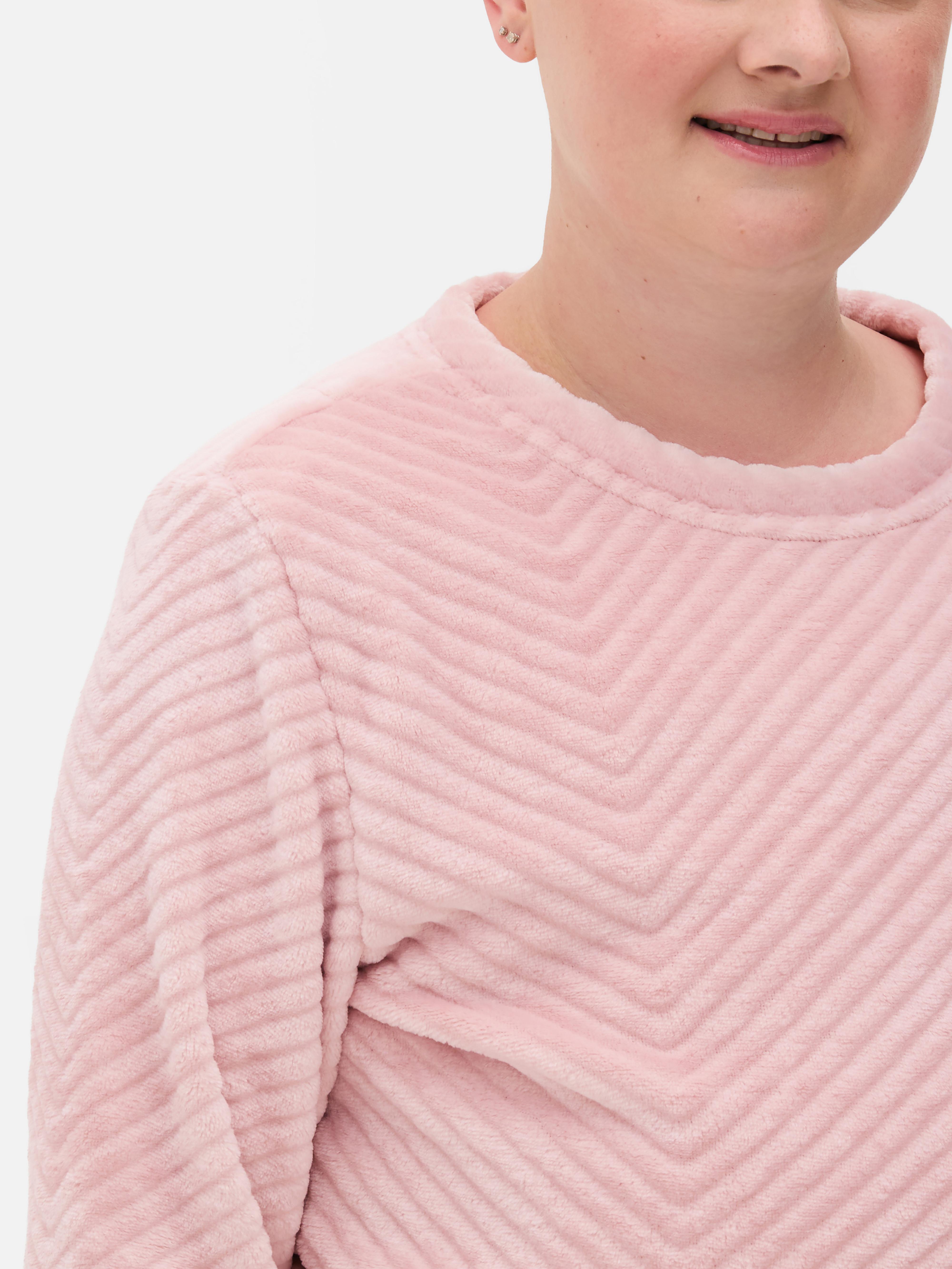 Breast Cancer Awareness Plush Pyjama Set