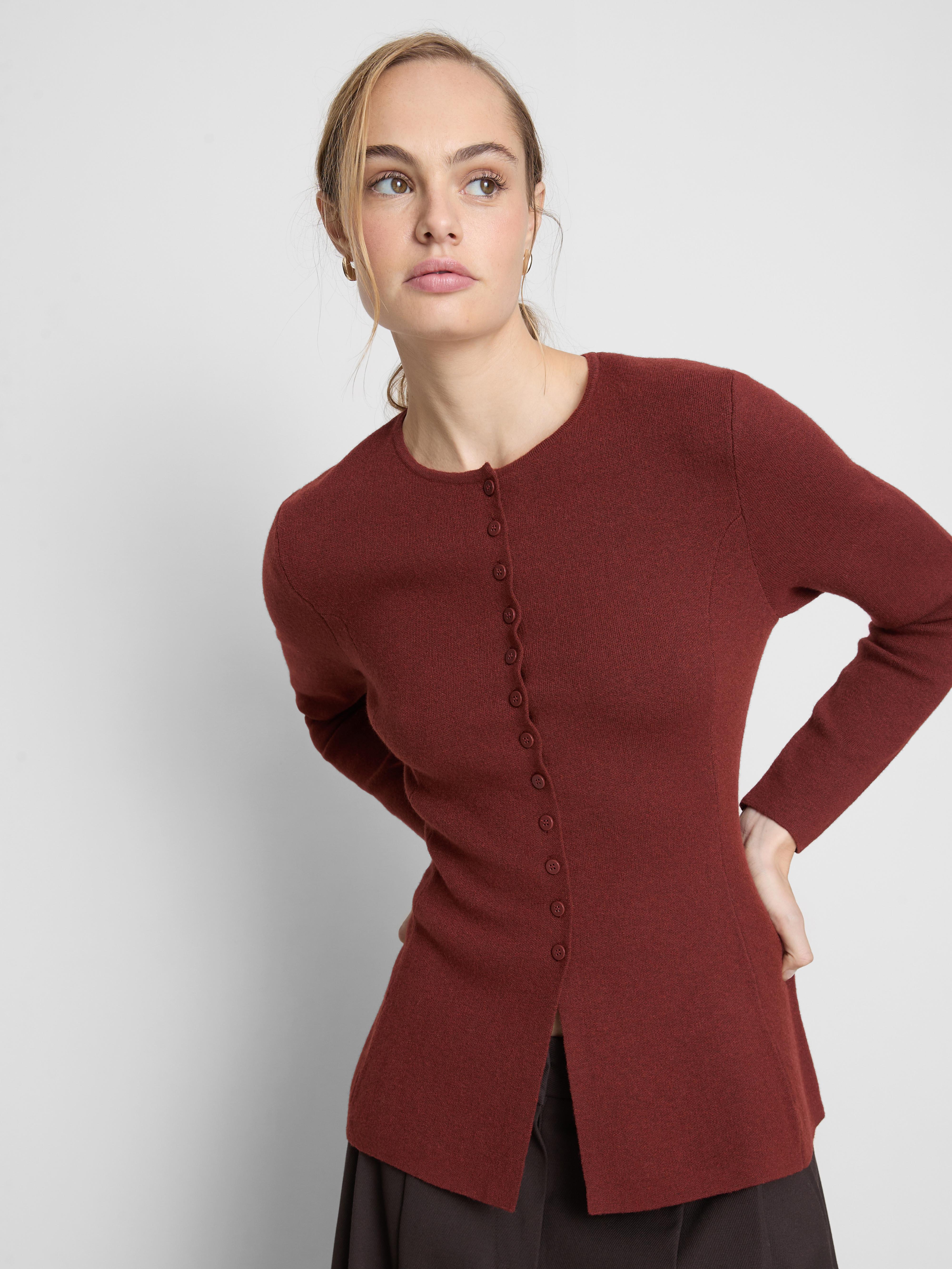 Cardigan con volant The Edit