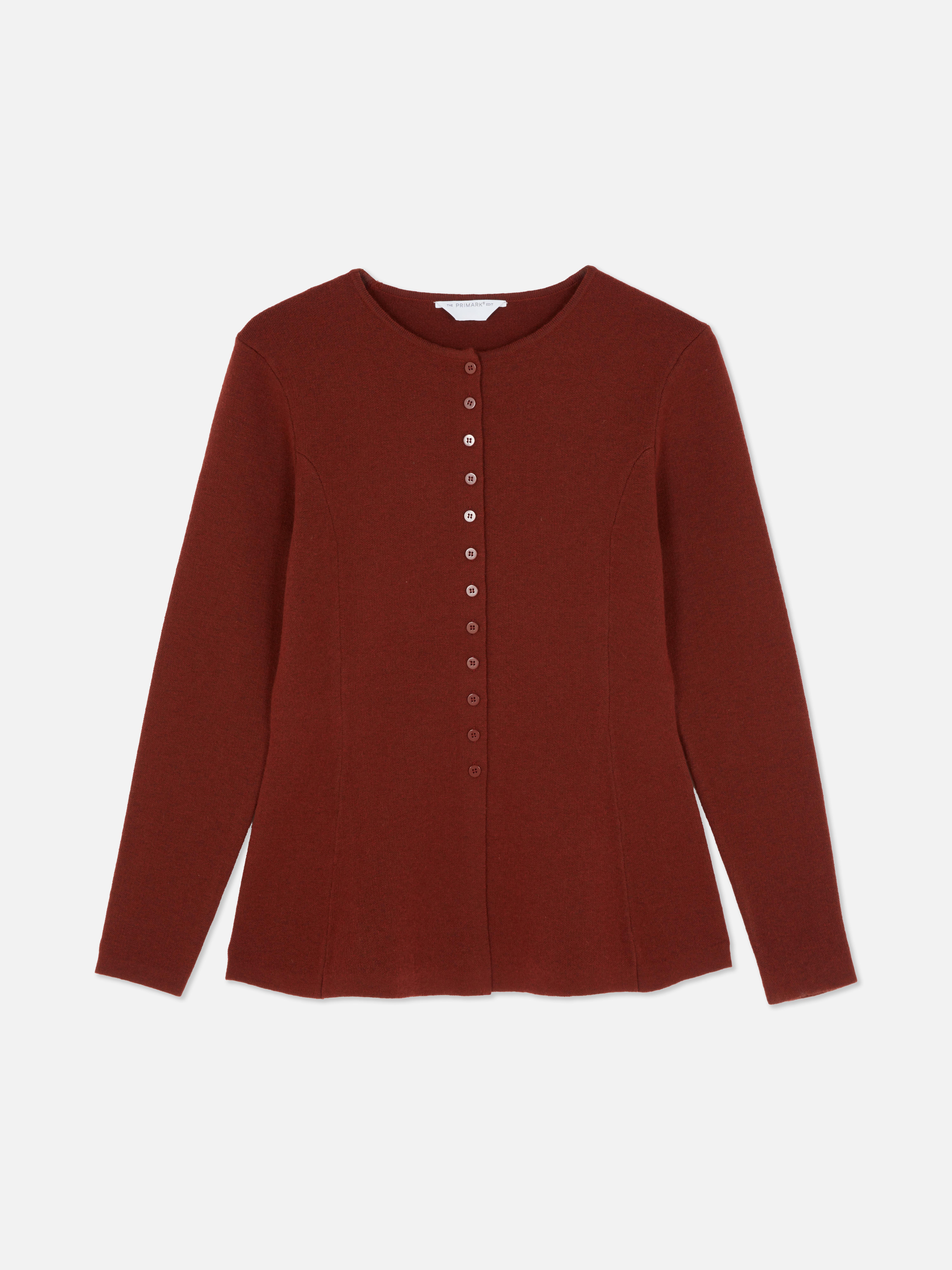 The Edit Peplum Cardigan