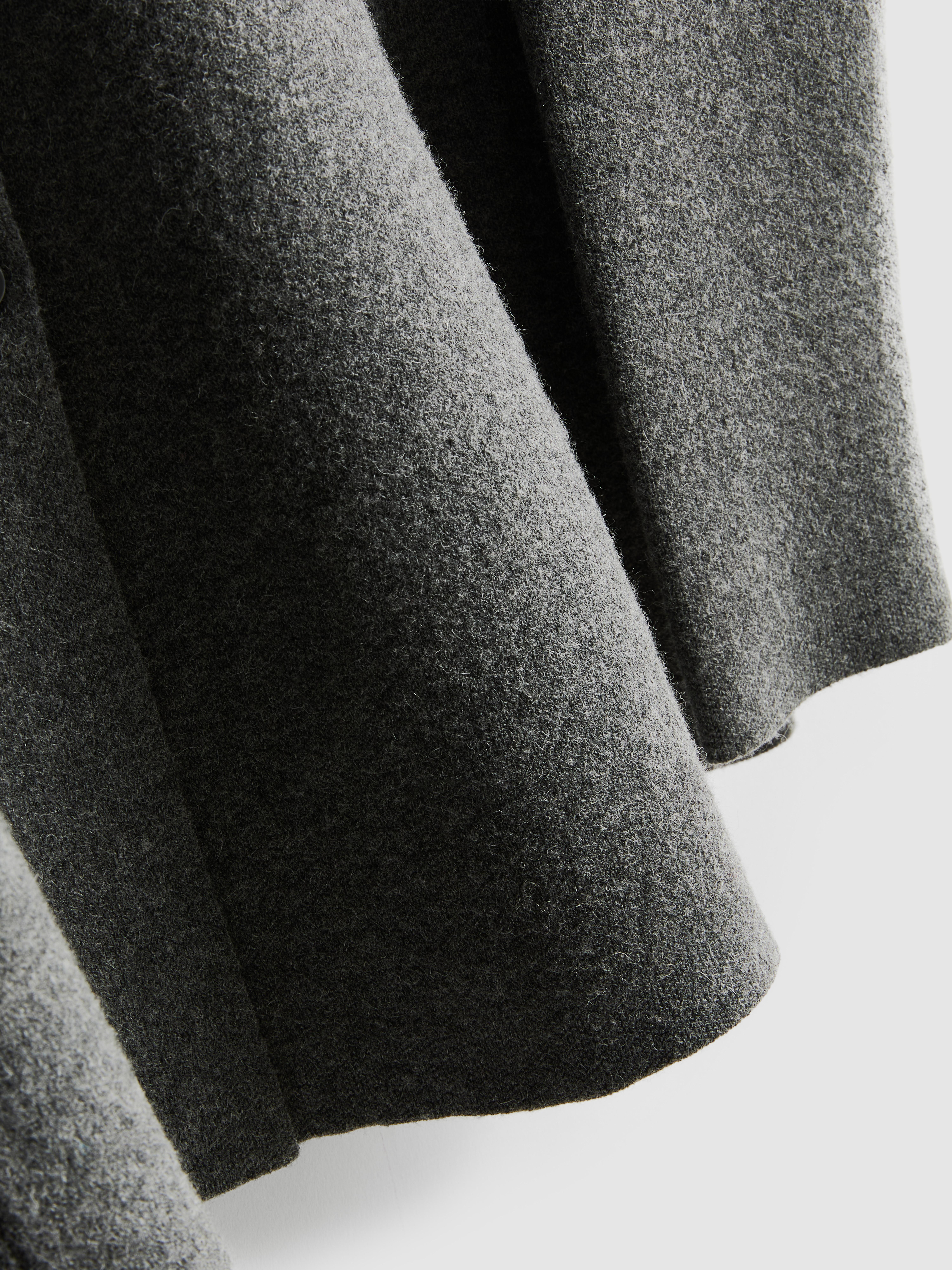 Women's Dark Gray The Edit Peplum Cardigan