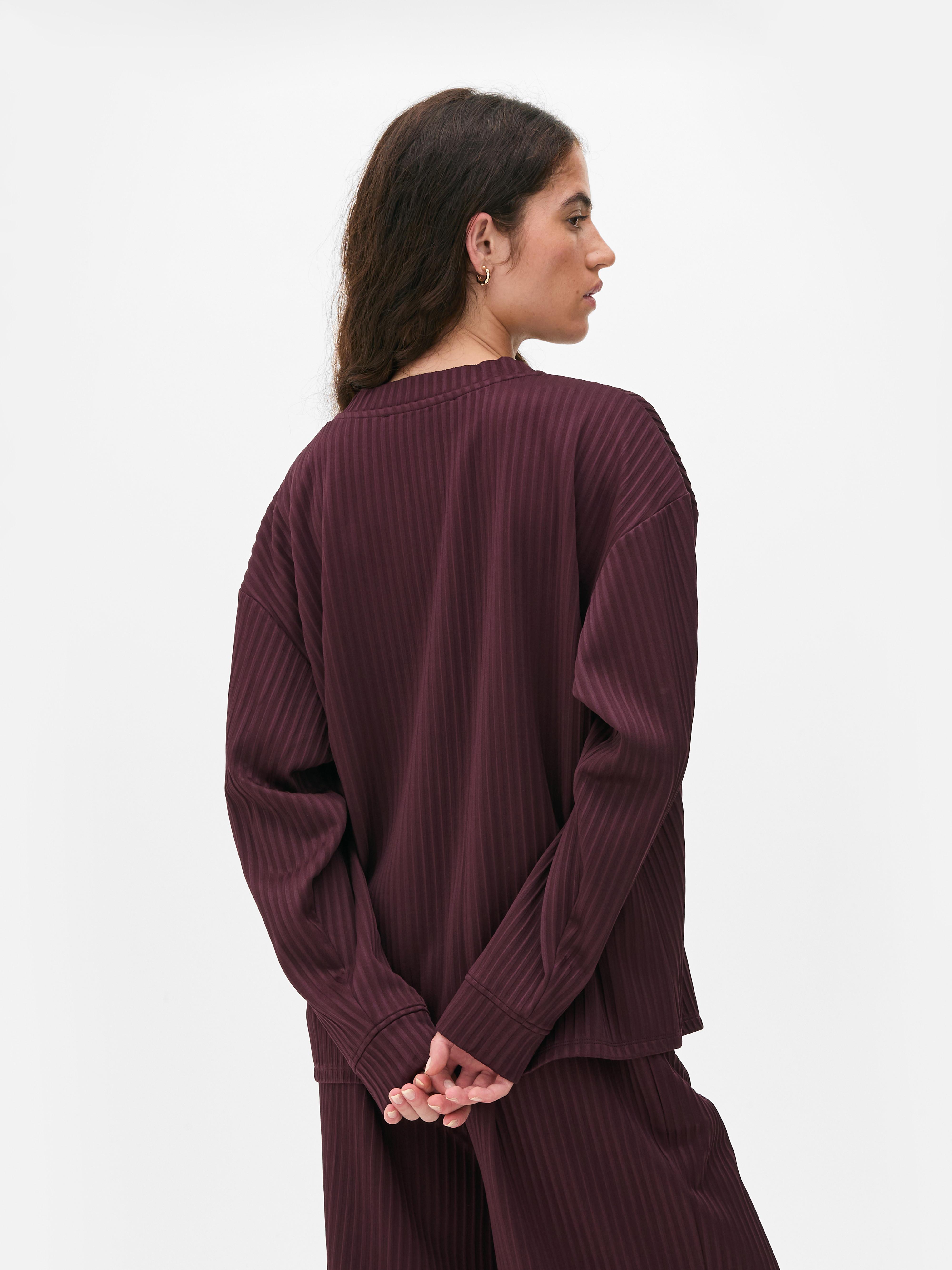 The Edit Ribbed Sweatshirt