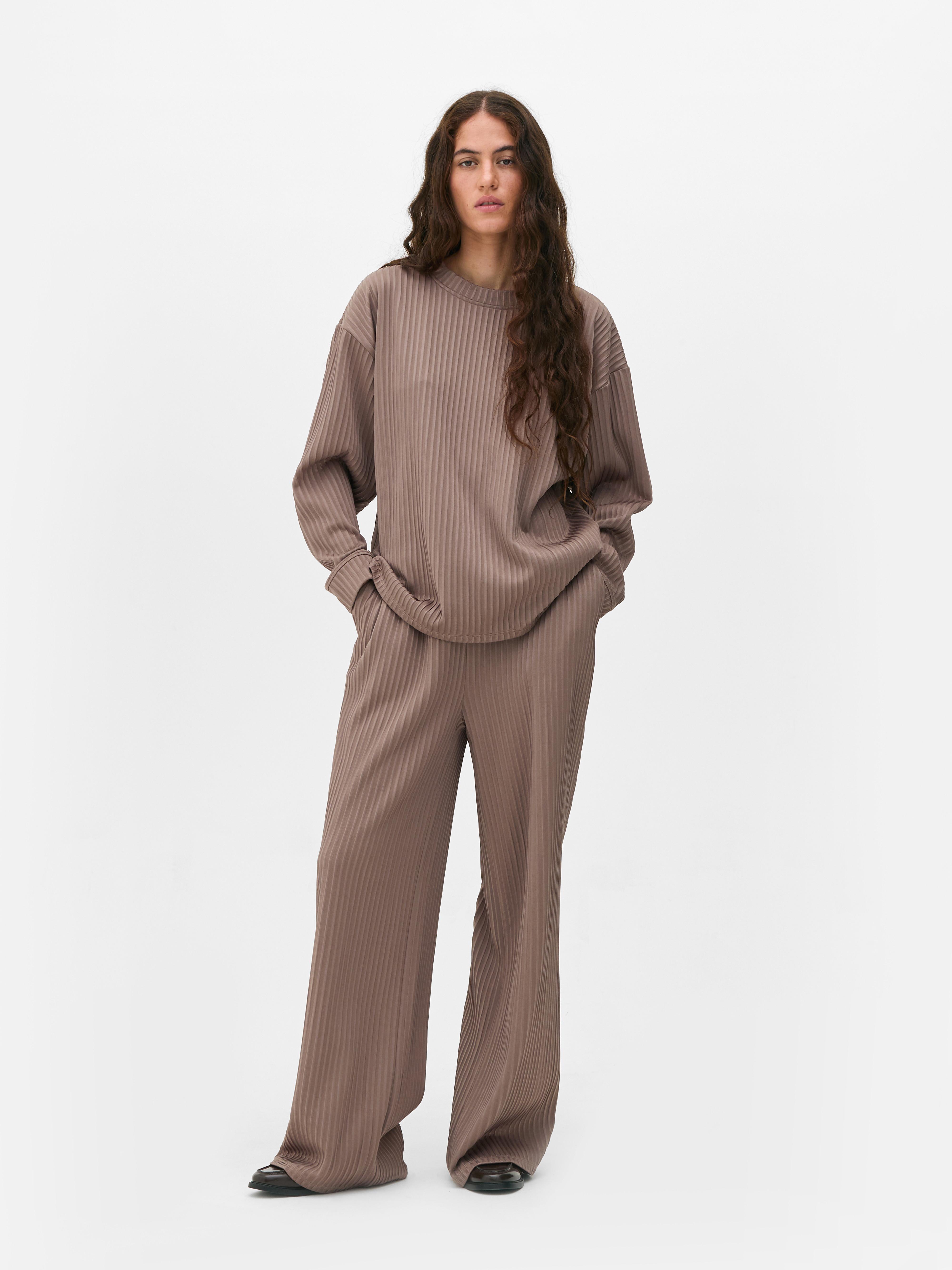 Geripptes „The Edit“ Sweatshirt