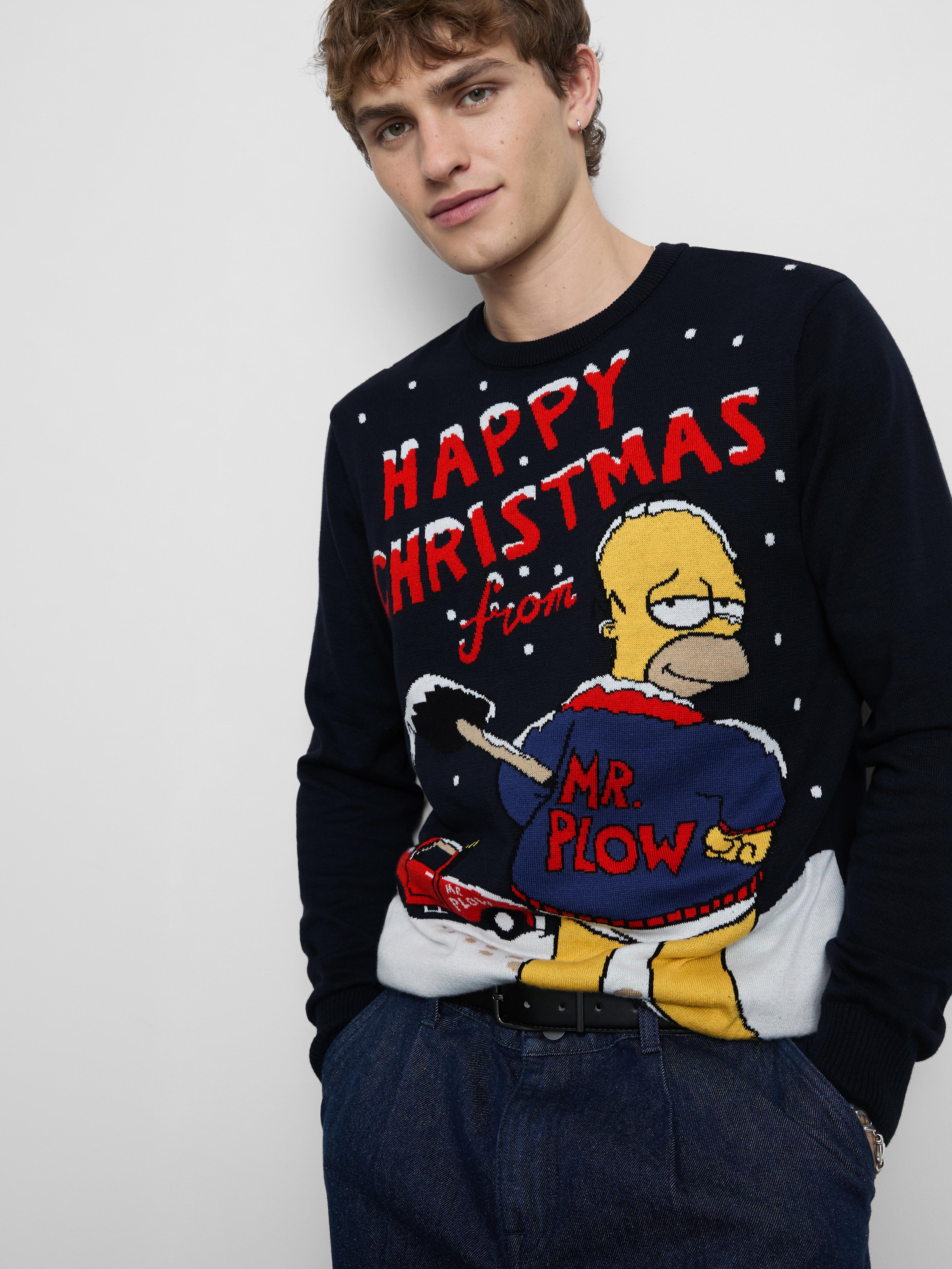 The Simpsons Mr Plow Sweater