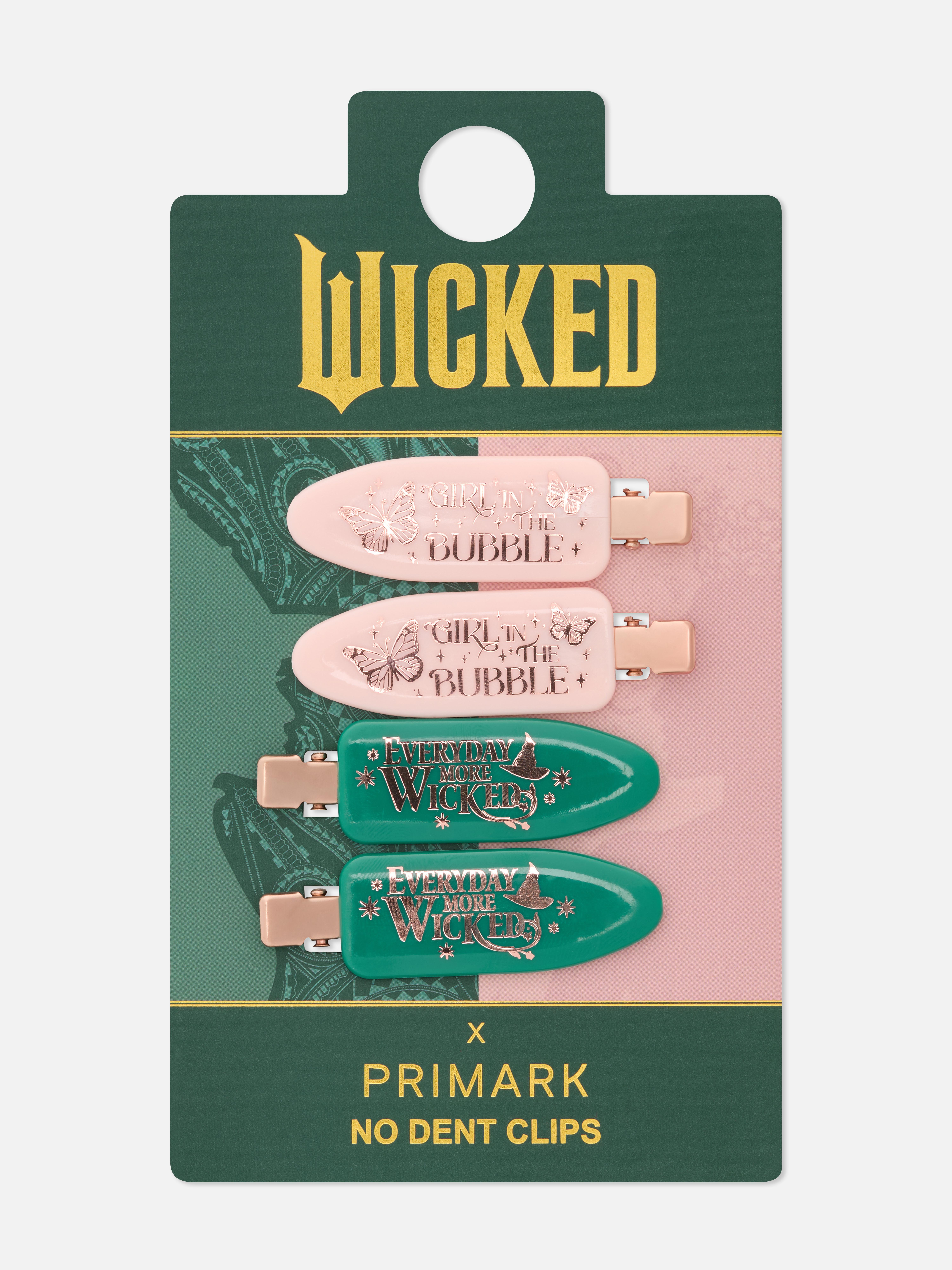„Wicked“ Haarspangen ohne Abdrücke
