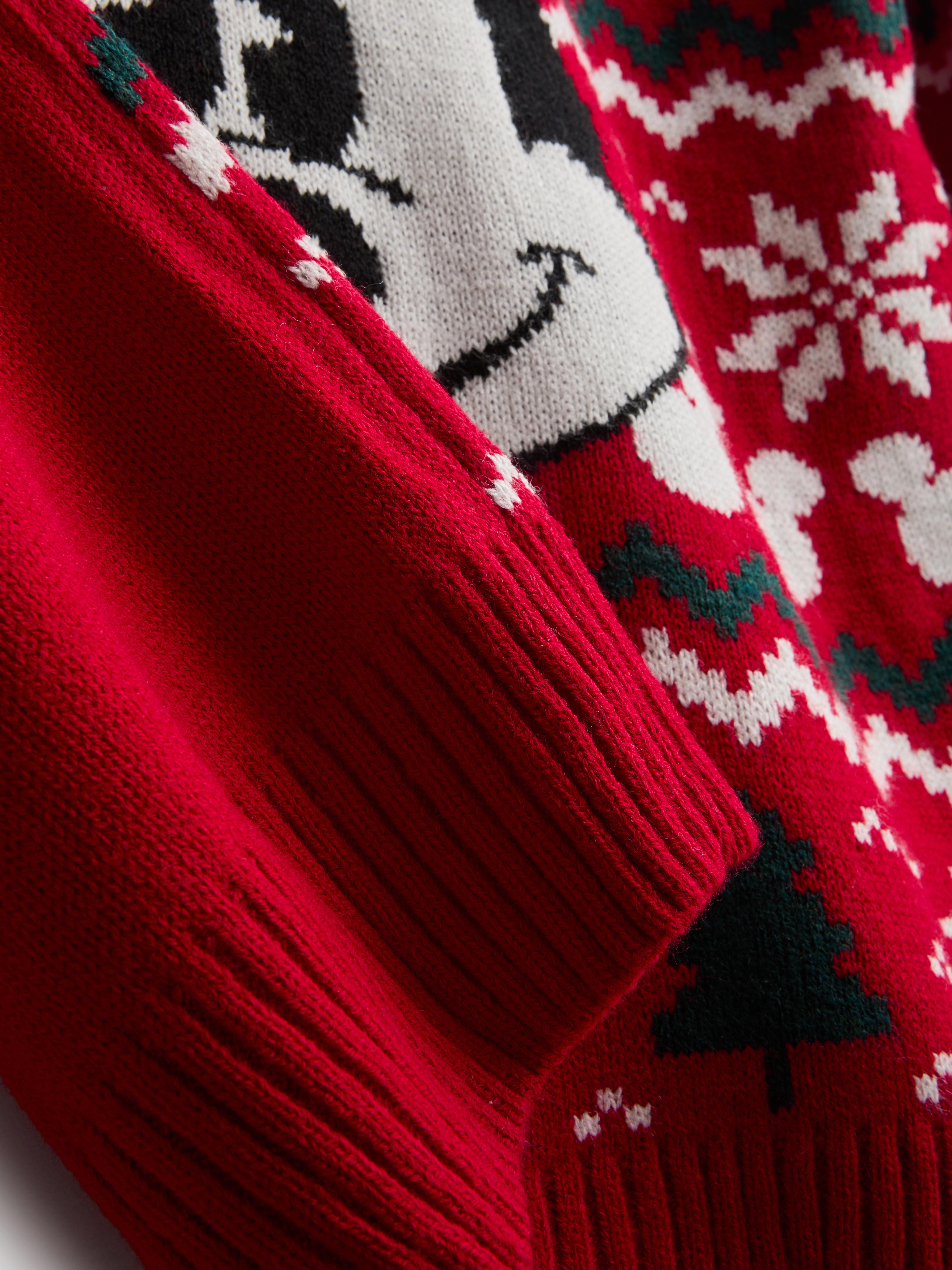 Men's Disney's Mickey Mouse Fair Isle Family Christmas Jumper