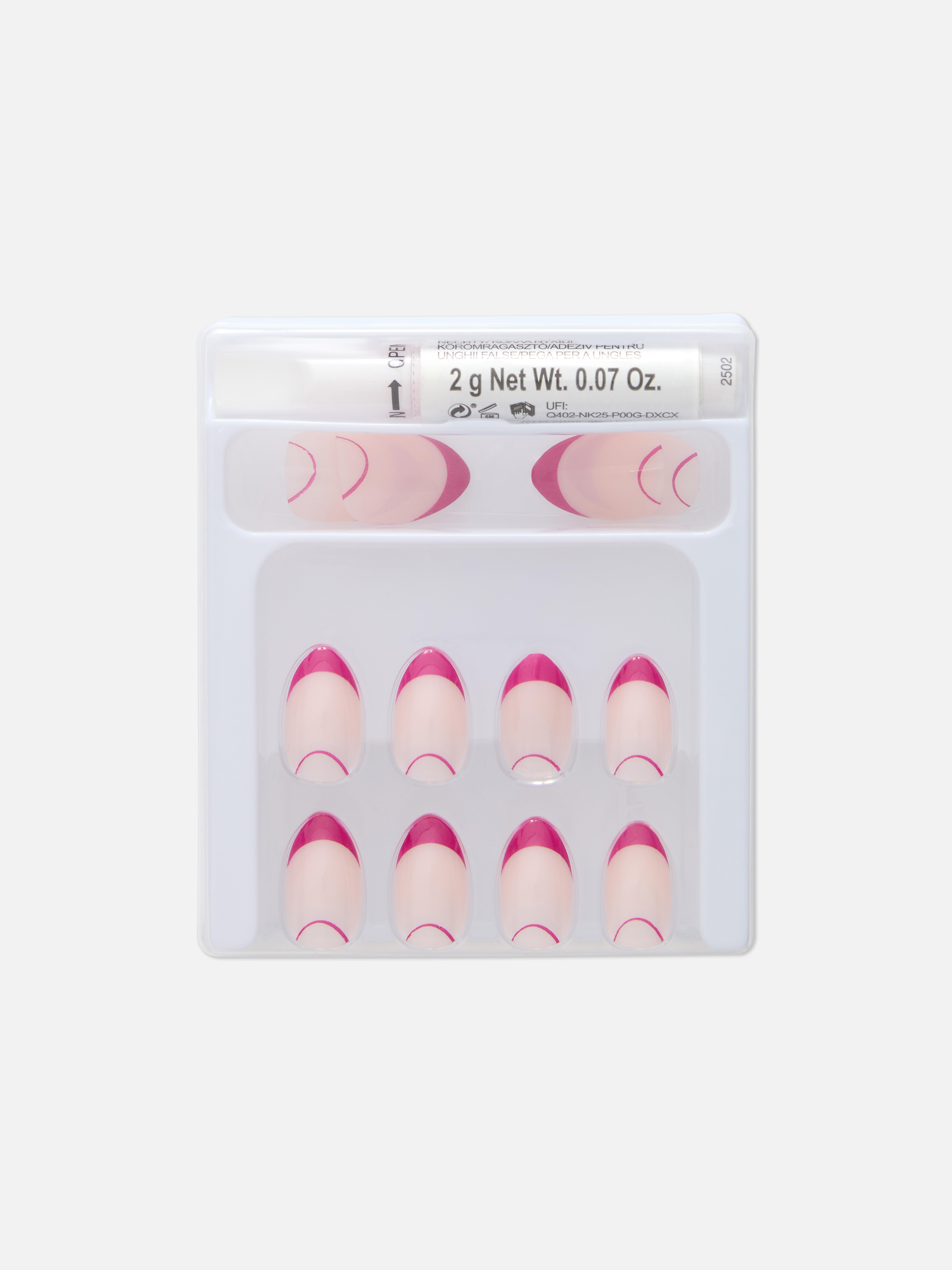 PS... Almond Gloss False Nails