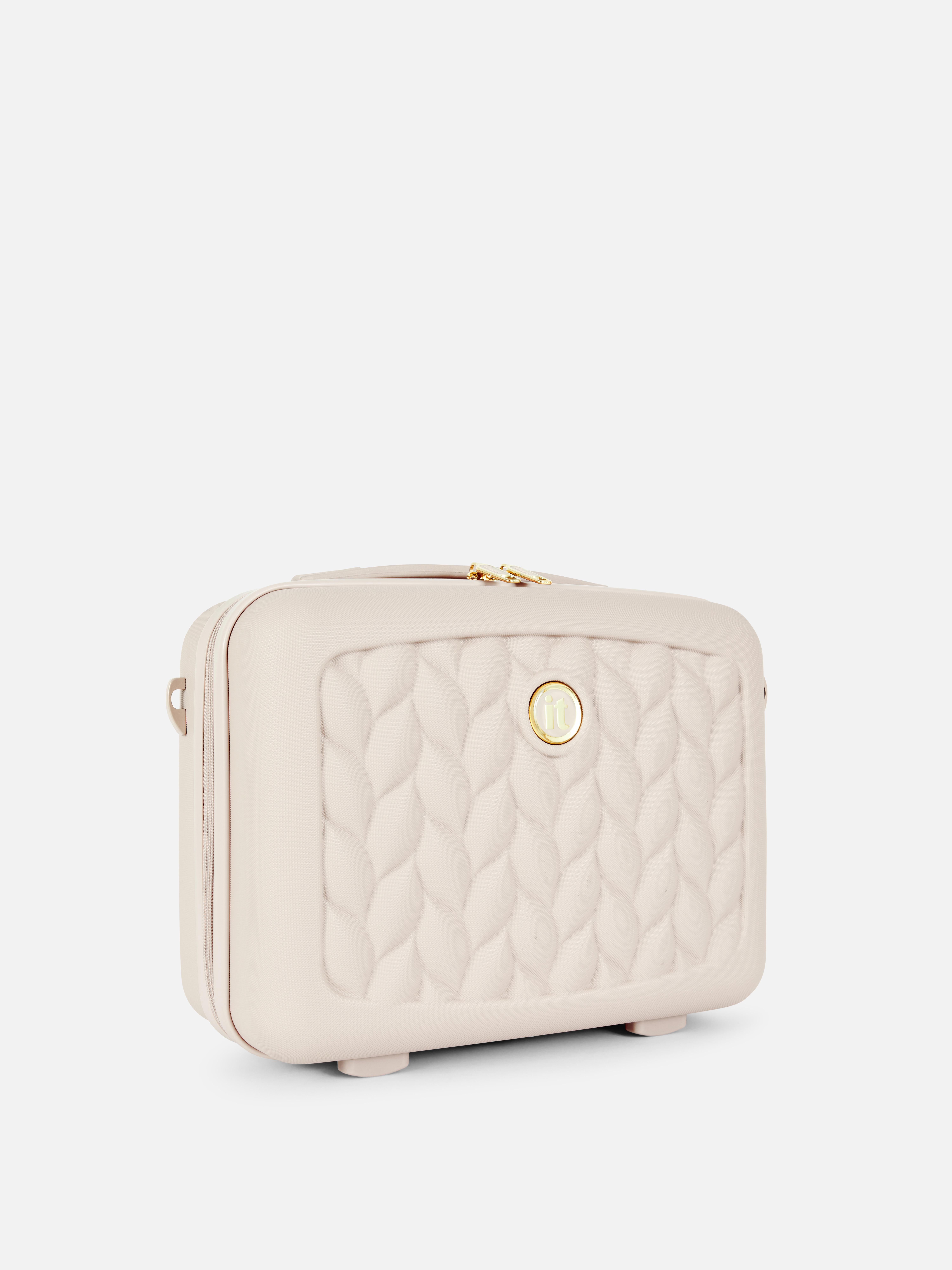 Vlnitá skořepinová kosmetická kazeta It Luggage