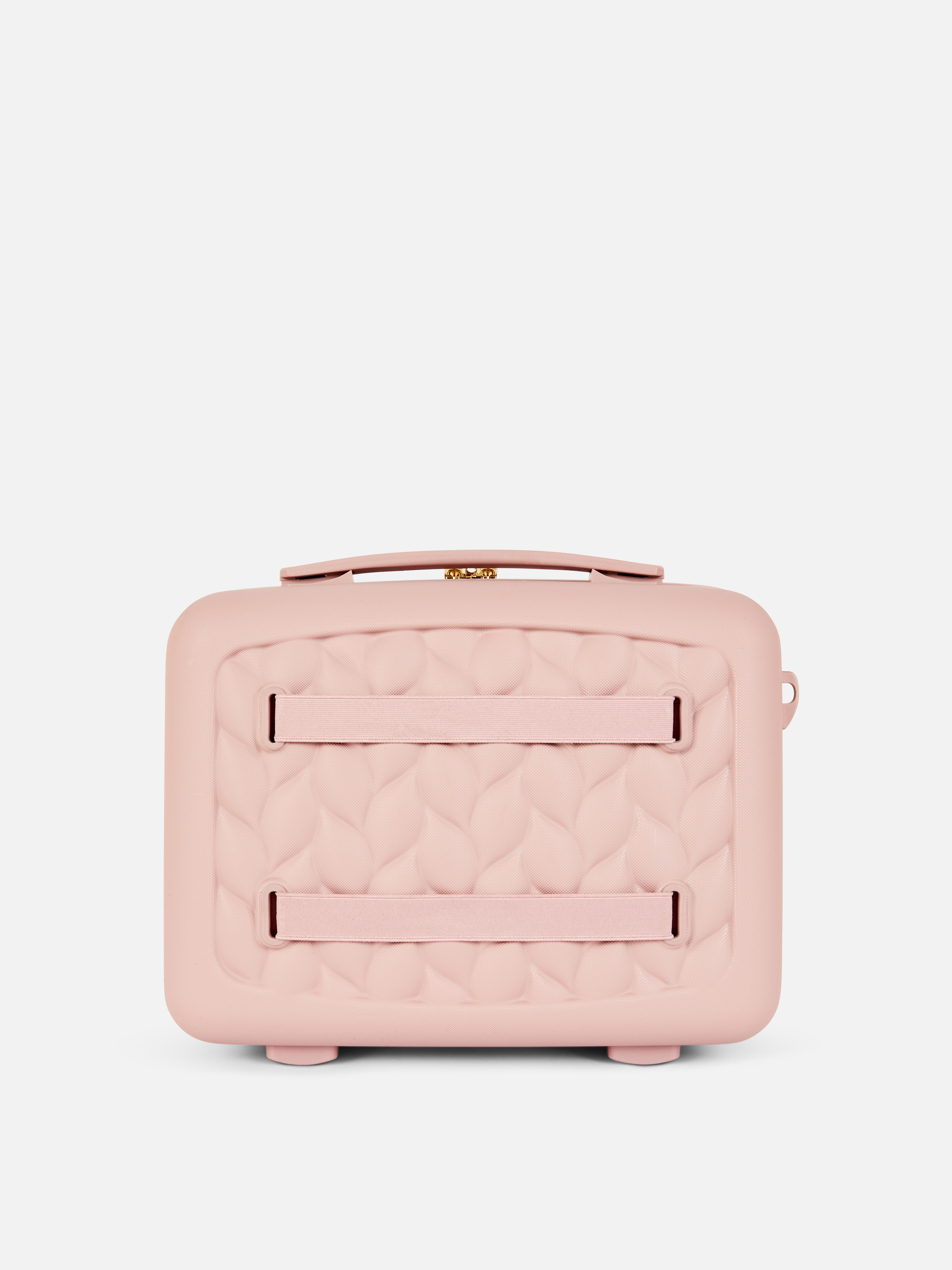 Keményfedeles, fonott mintás it Luggage kozmetikai táska