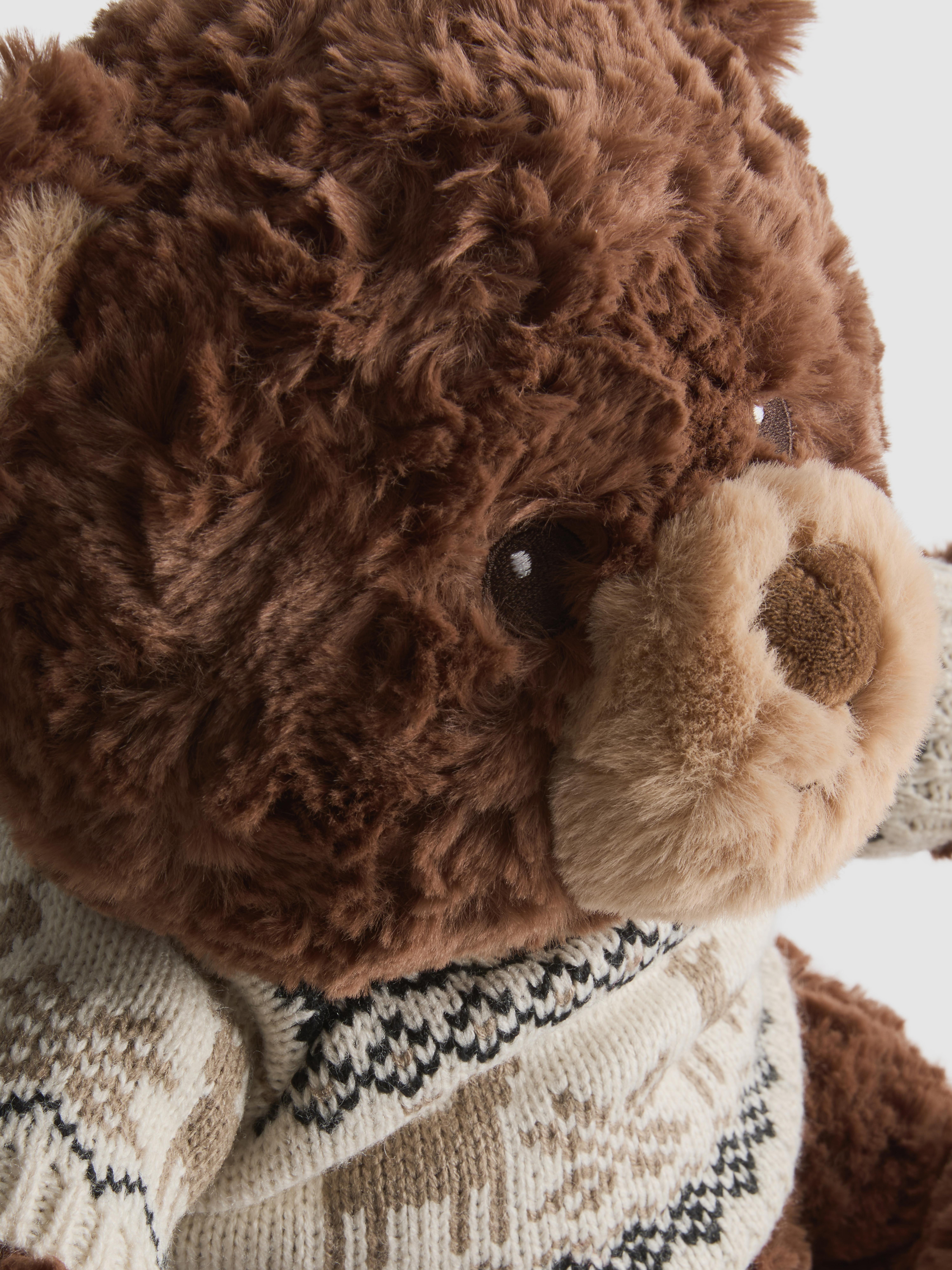 Osito de peluche navideño