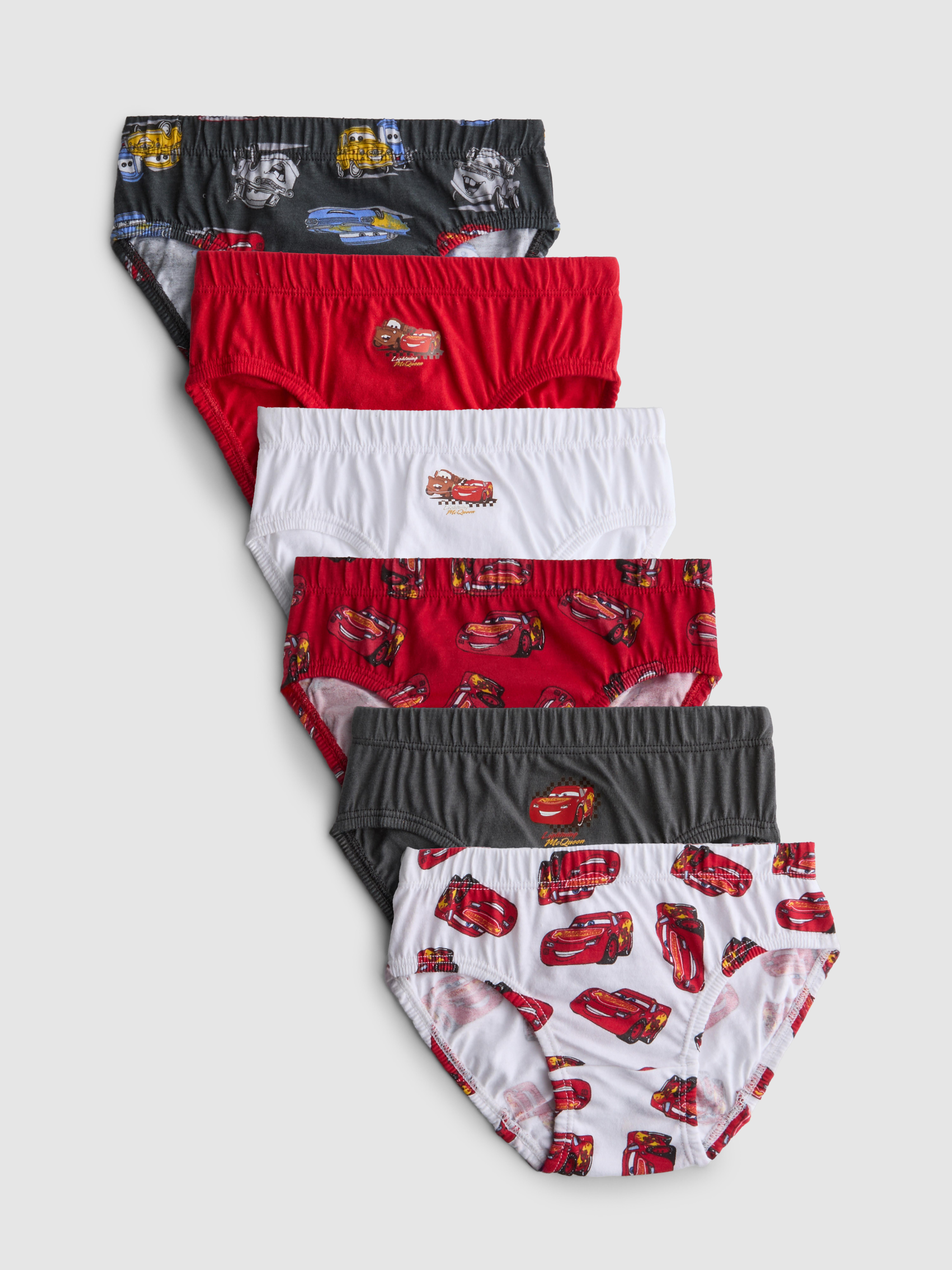 1.5-8yrs | 6pk Disney Pixar’s Cars Briefs