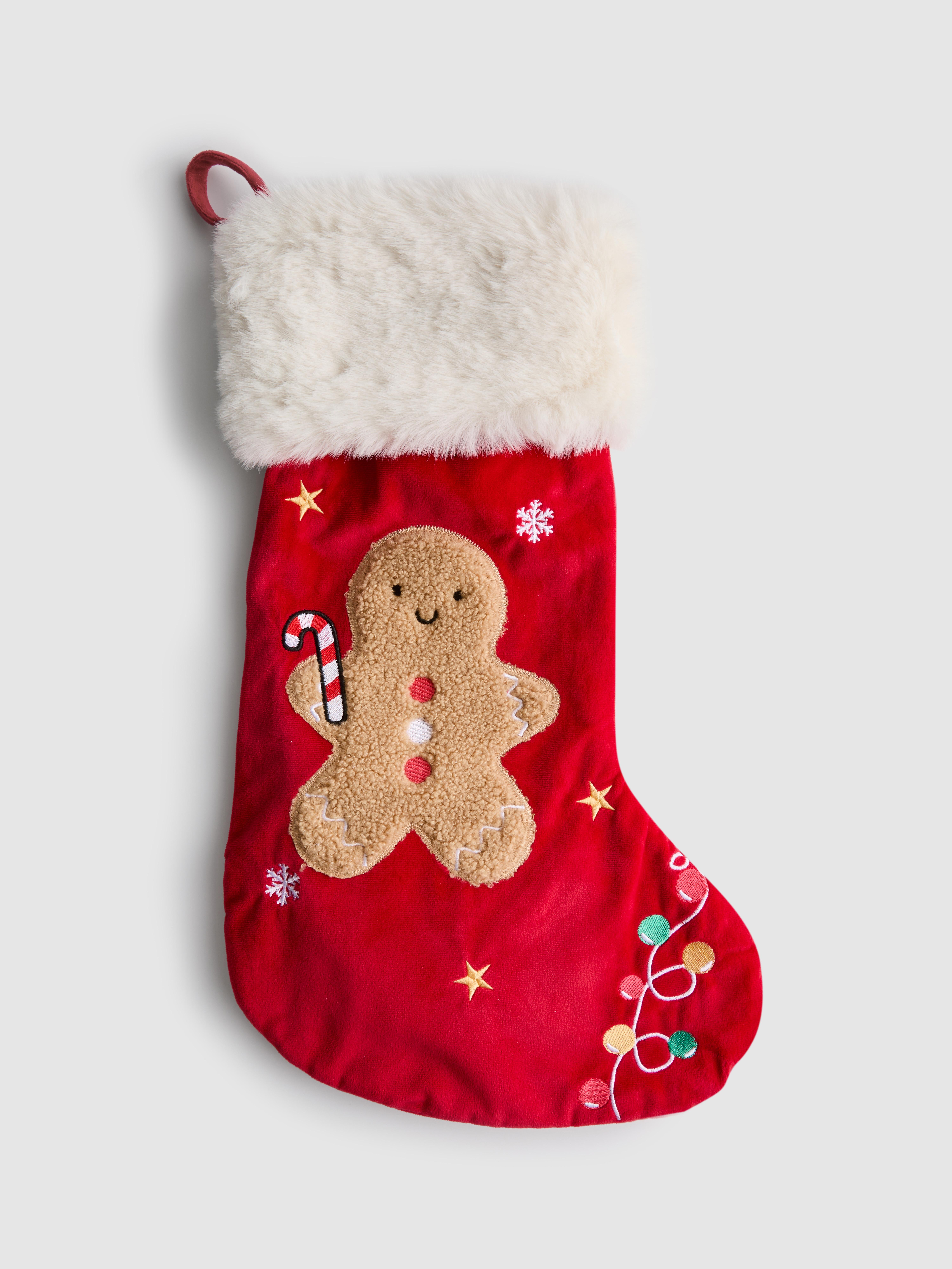 Weihnachtsstrumpf für Lebkuchenmännchen