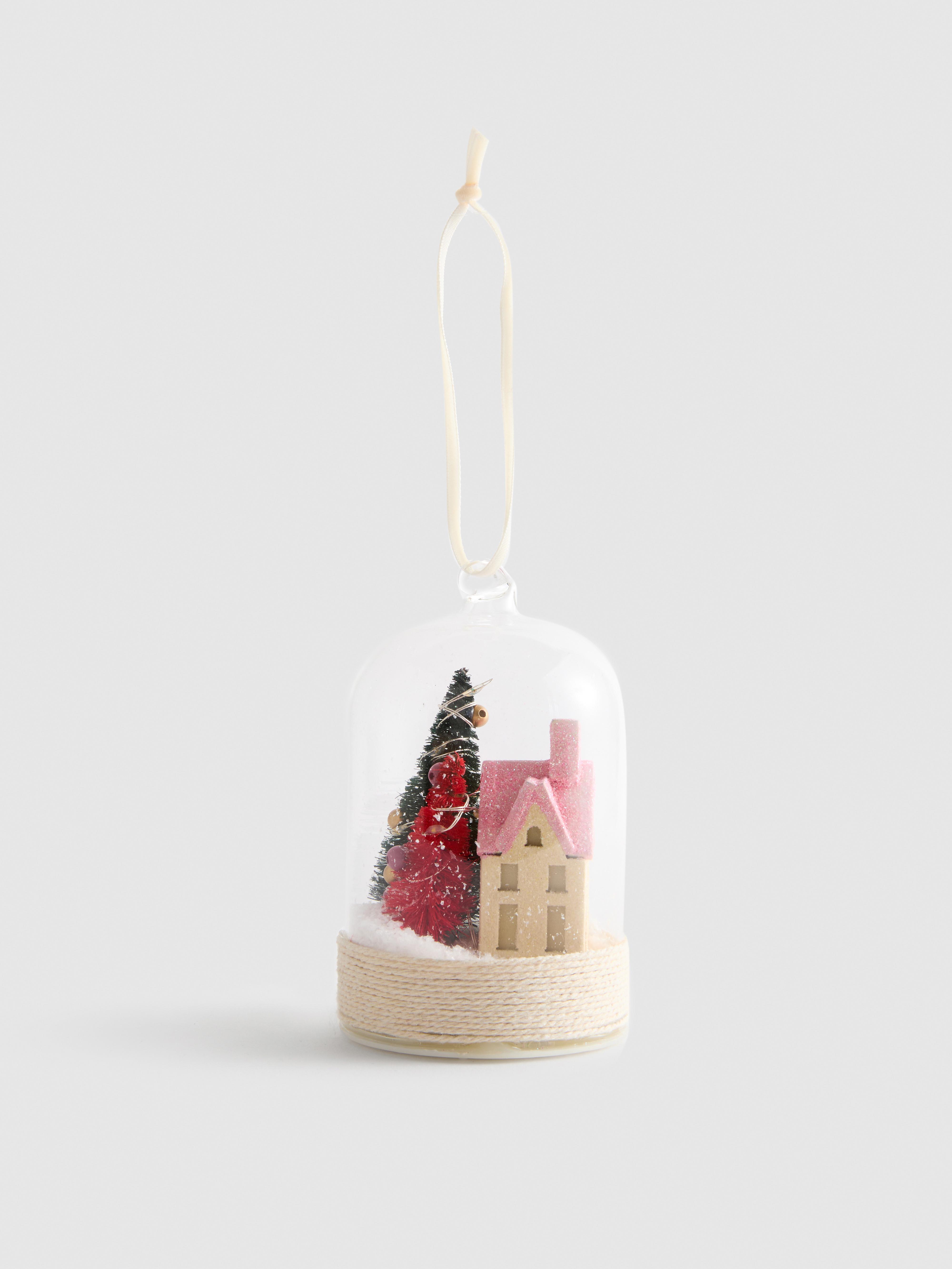 LED Snow Globe Ornament
