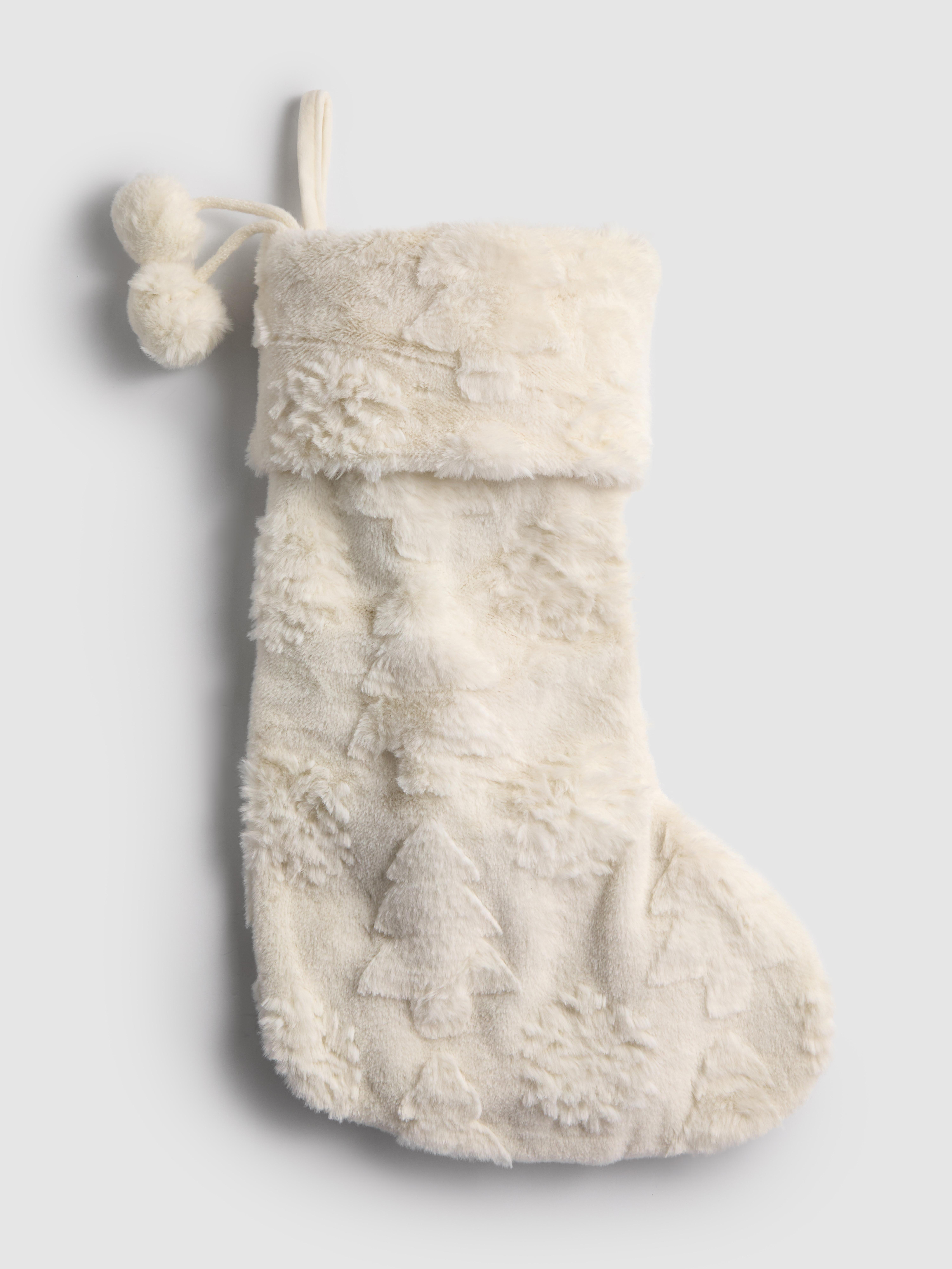 Fluffy Christmas Stocking