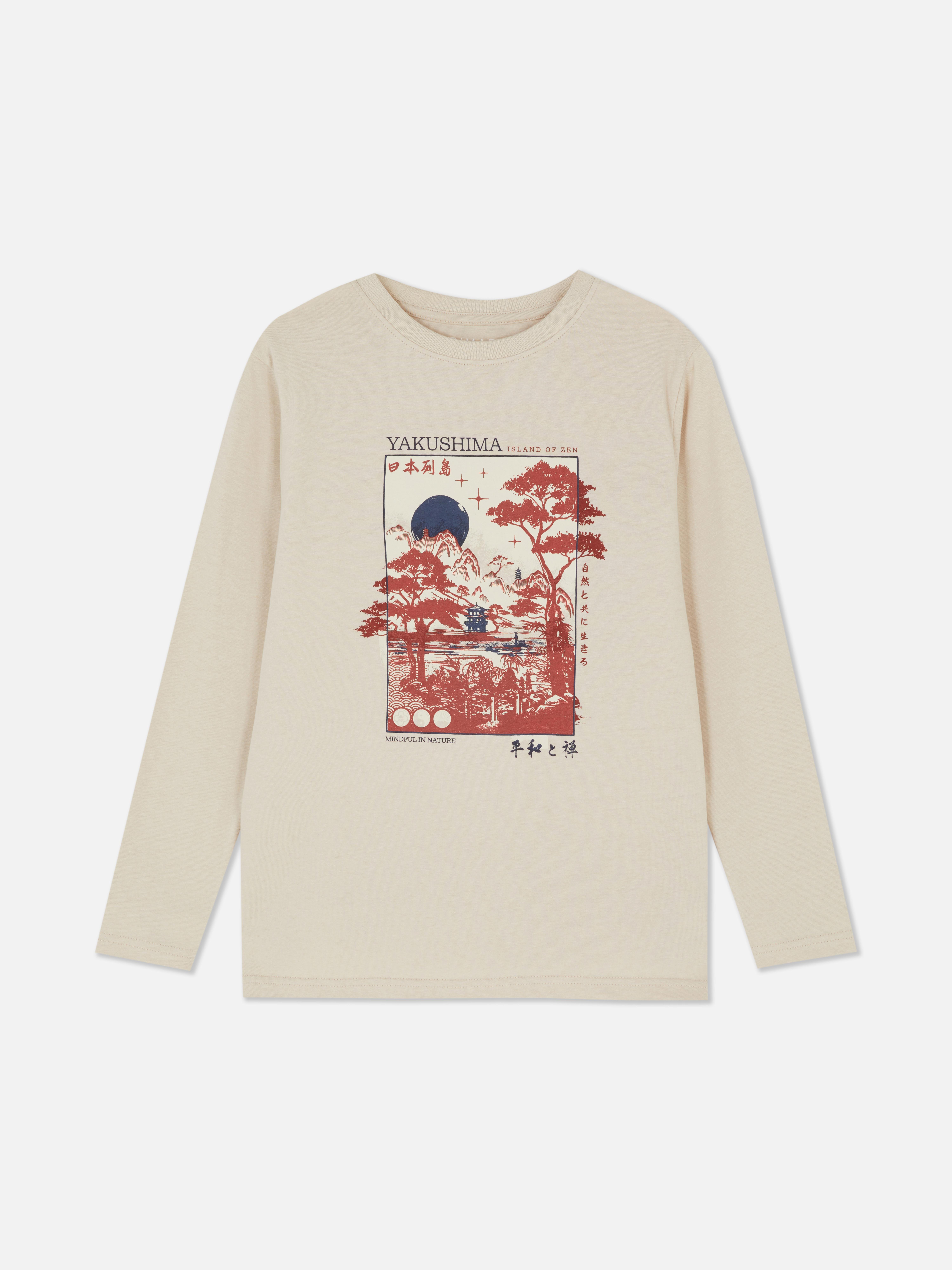 7-15yrs | Long Sleeve Graphic T-Shirt