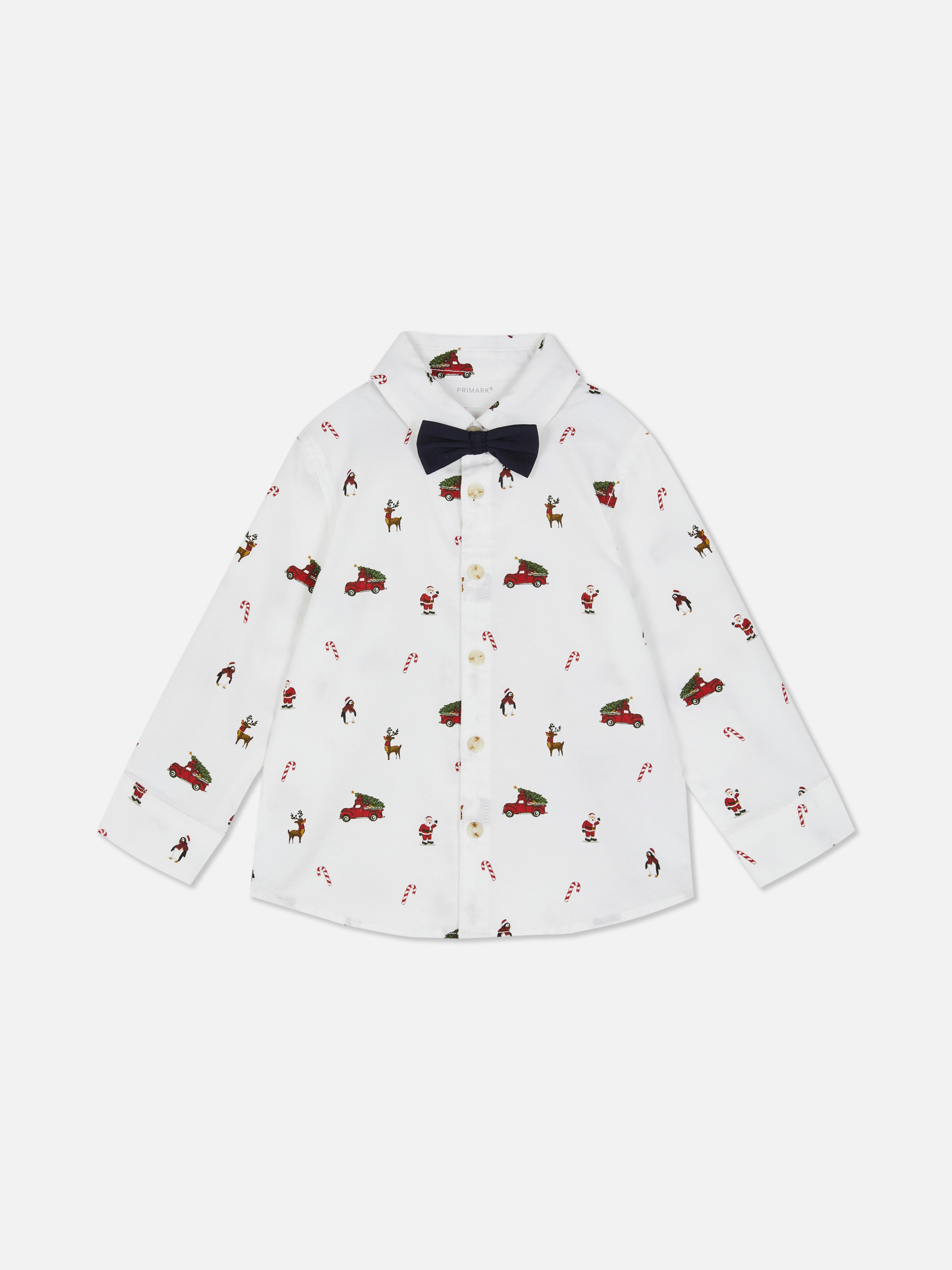 0-36mths | Bow Tie Christmas Shirt
