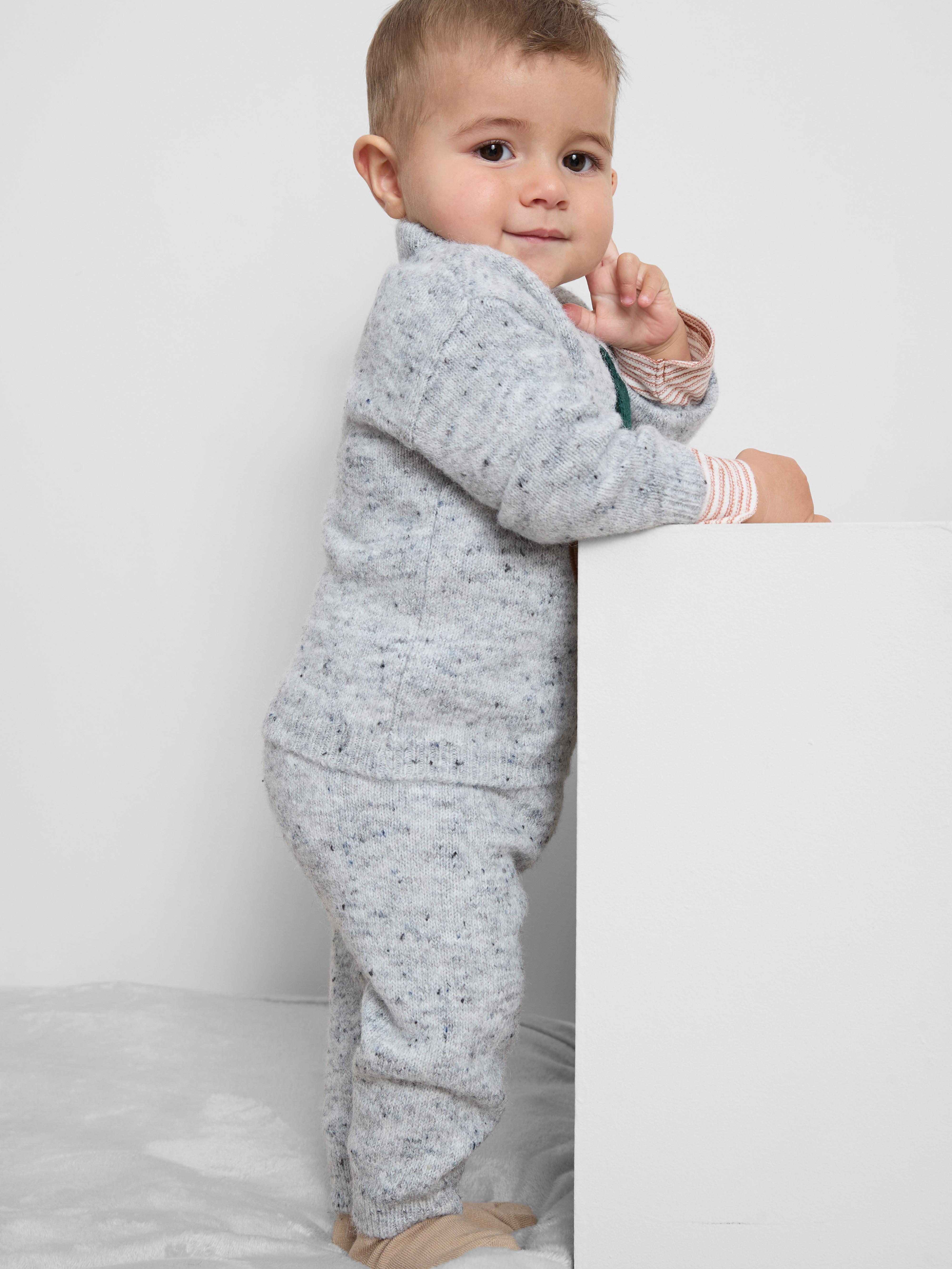 0-36mths | Bear Jumper and Knit Leggings Set