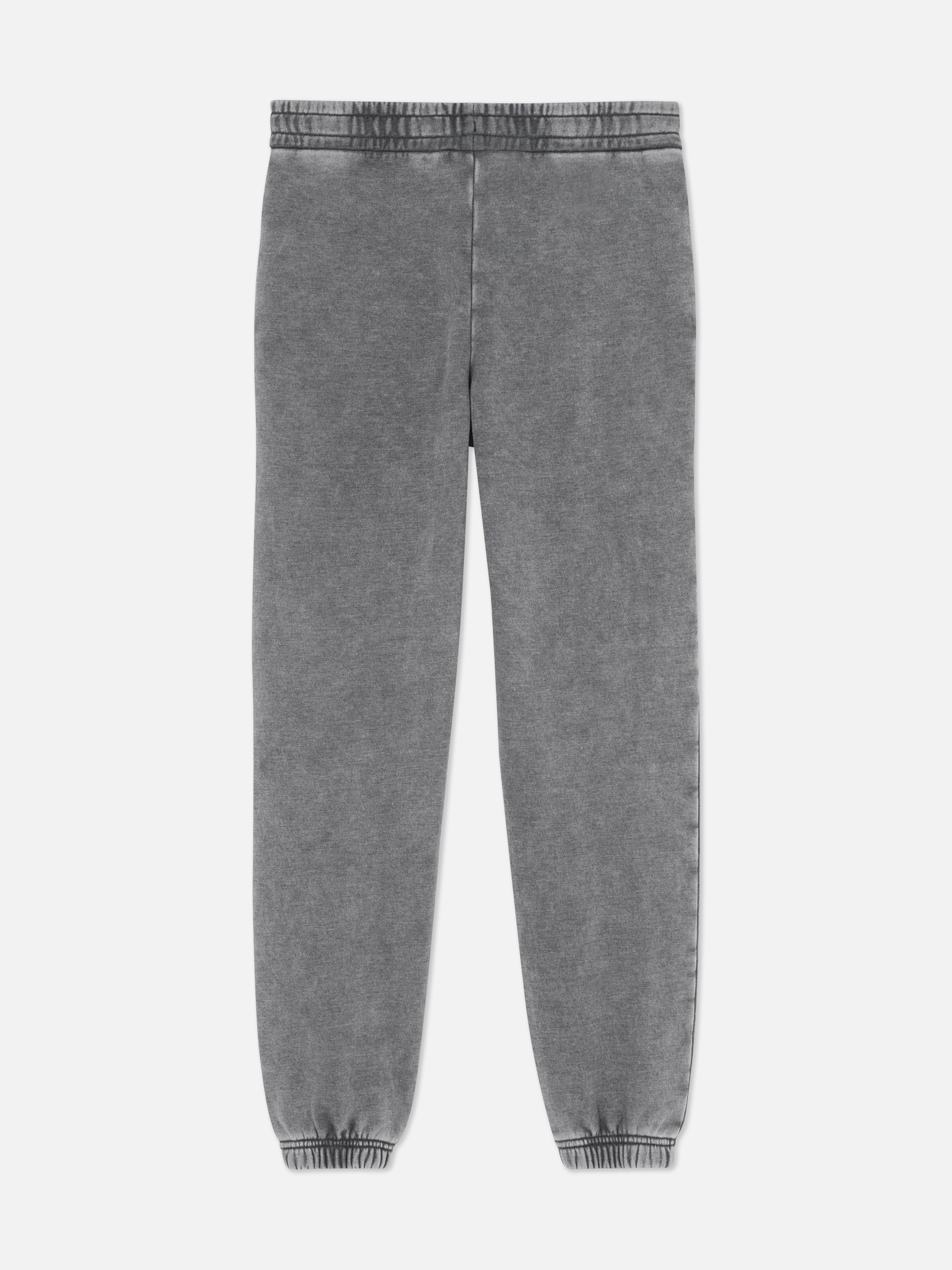 7-15yrs | Stranger Things Hellfire Club Acid Wash Cuffed Joggers