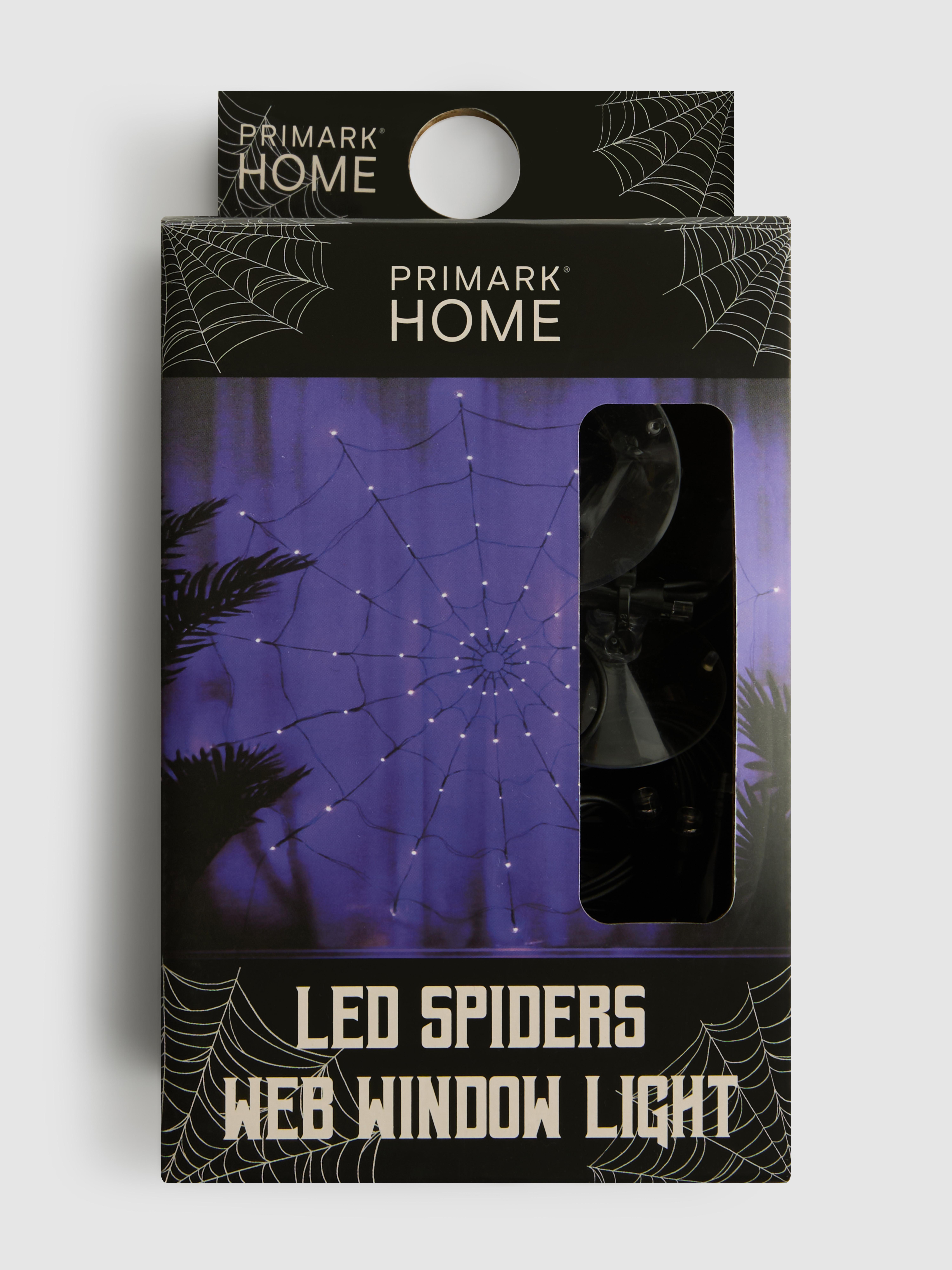 Spider Web LED Window Lights