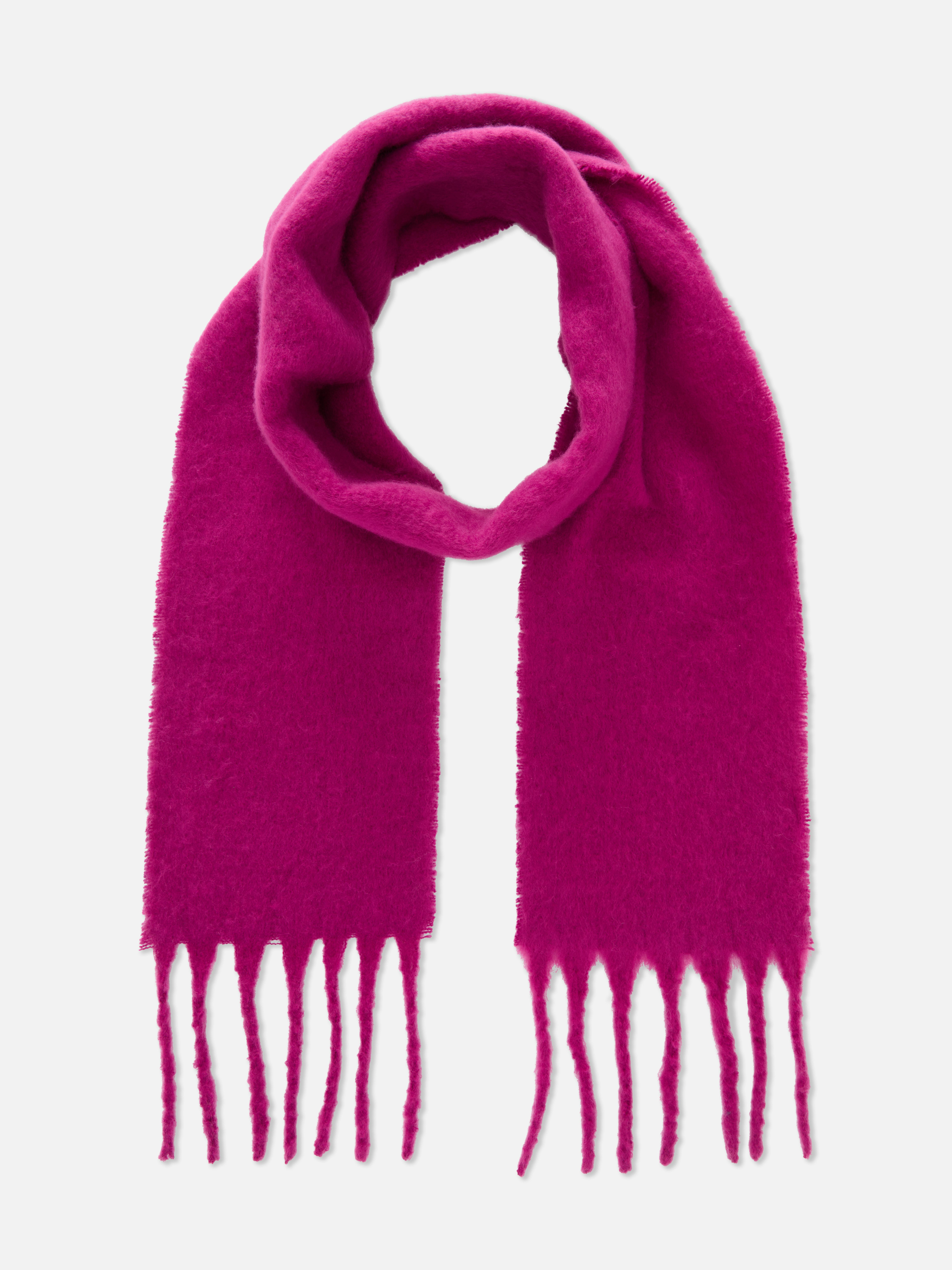 Foulard fin brossé