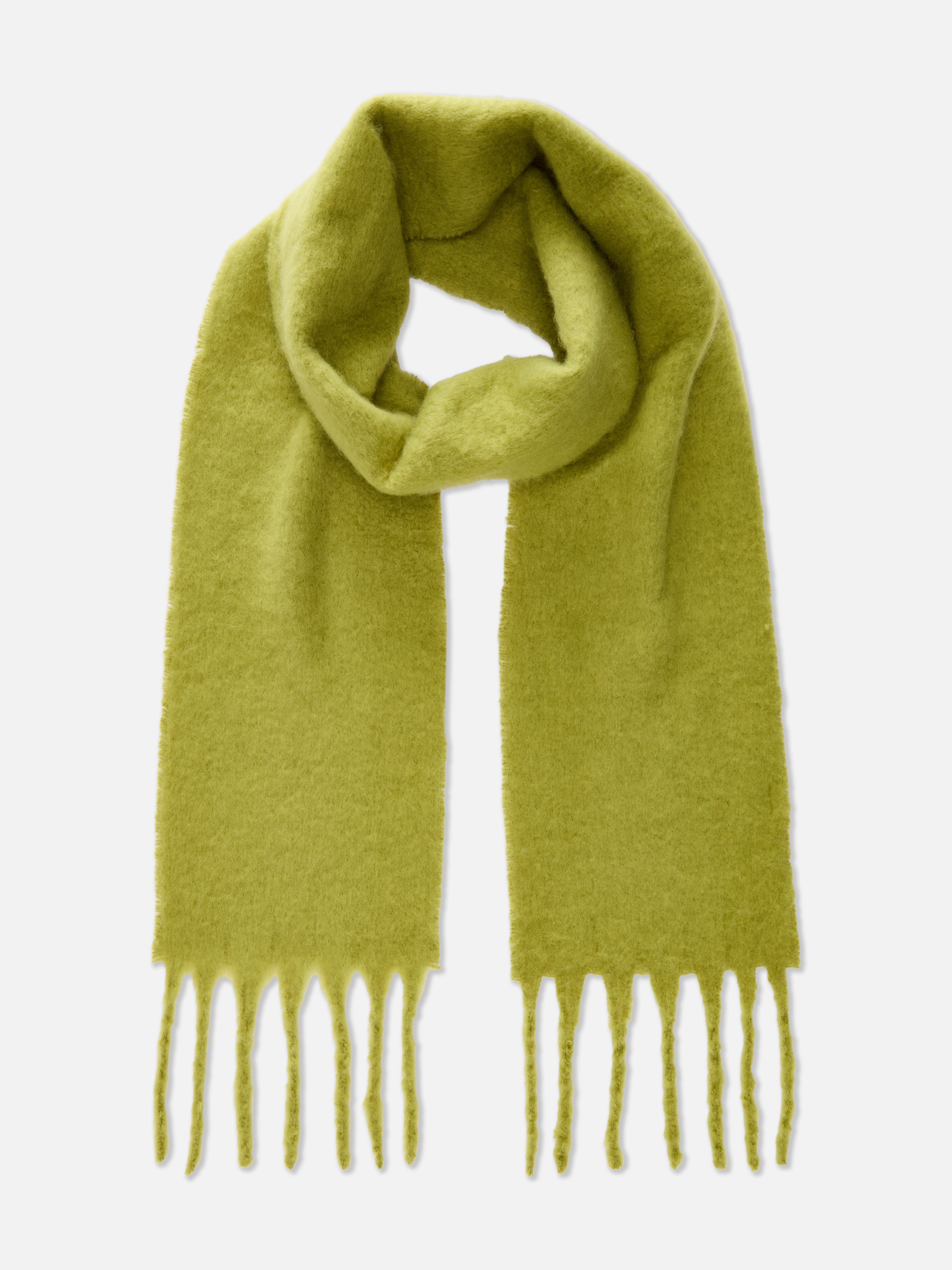 Foulard fin brossé