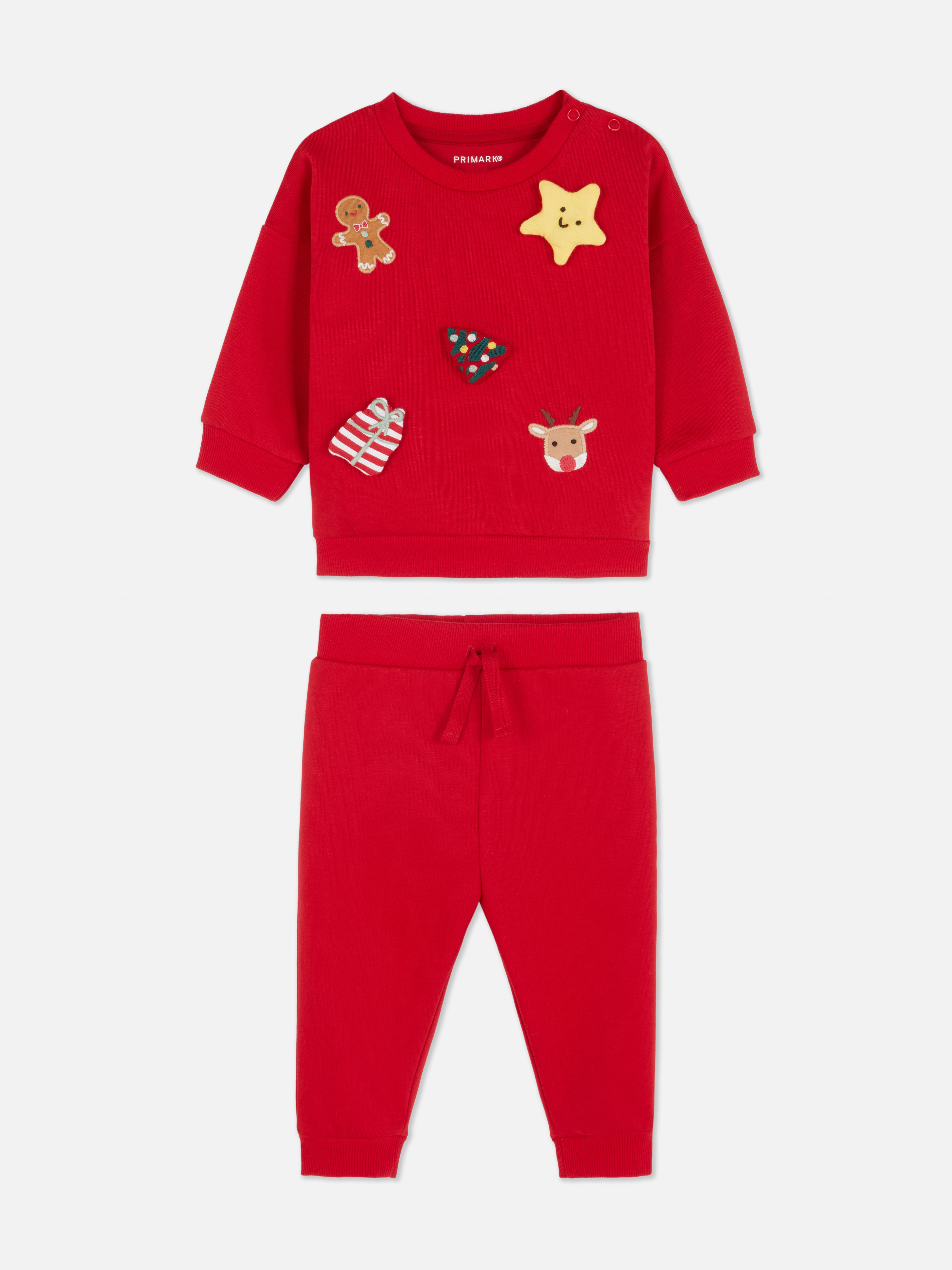0-36mths | Christmas Sweatshirt and Joggers Set