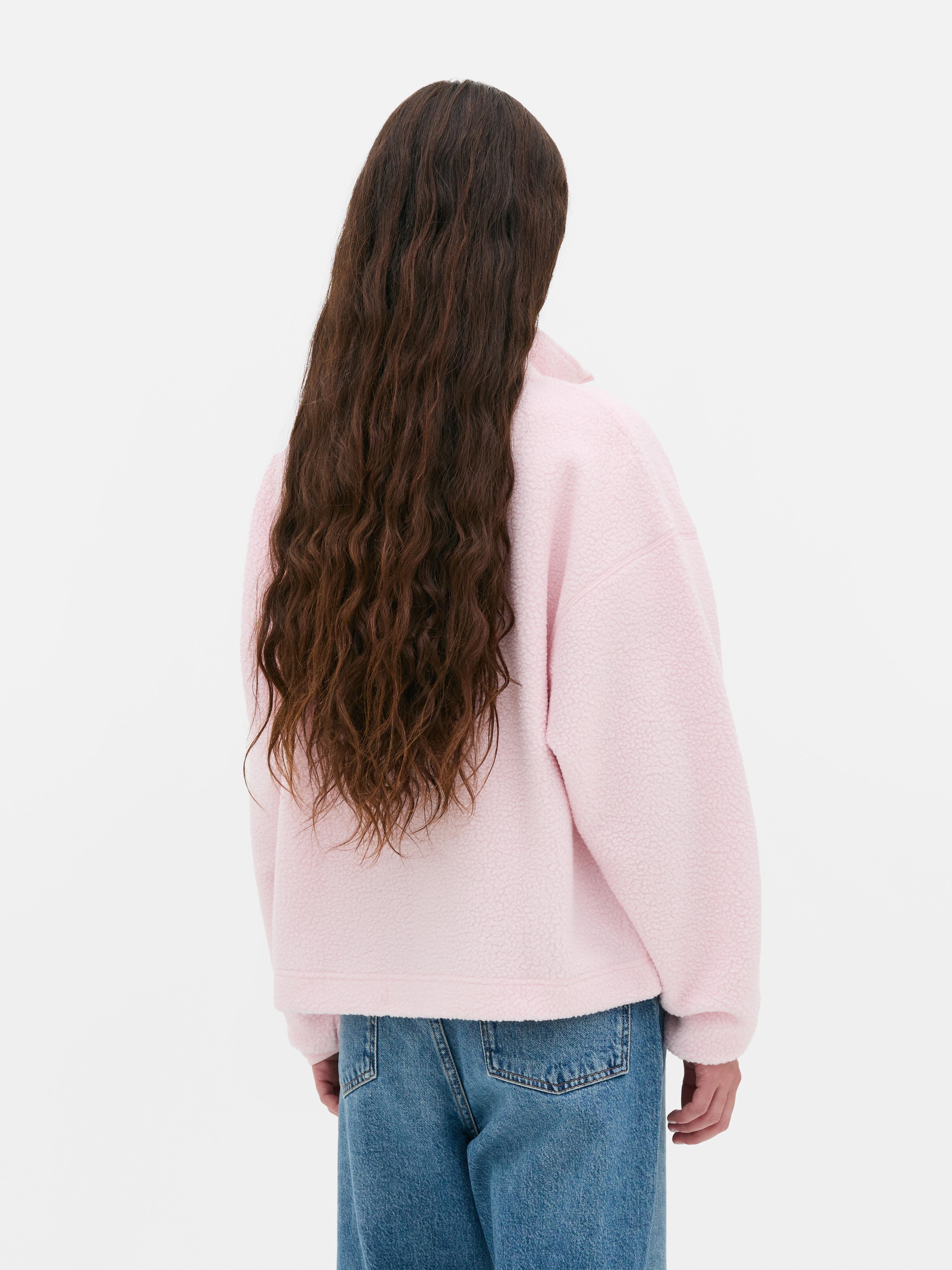 Half Zip Borg Fleece