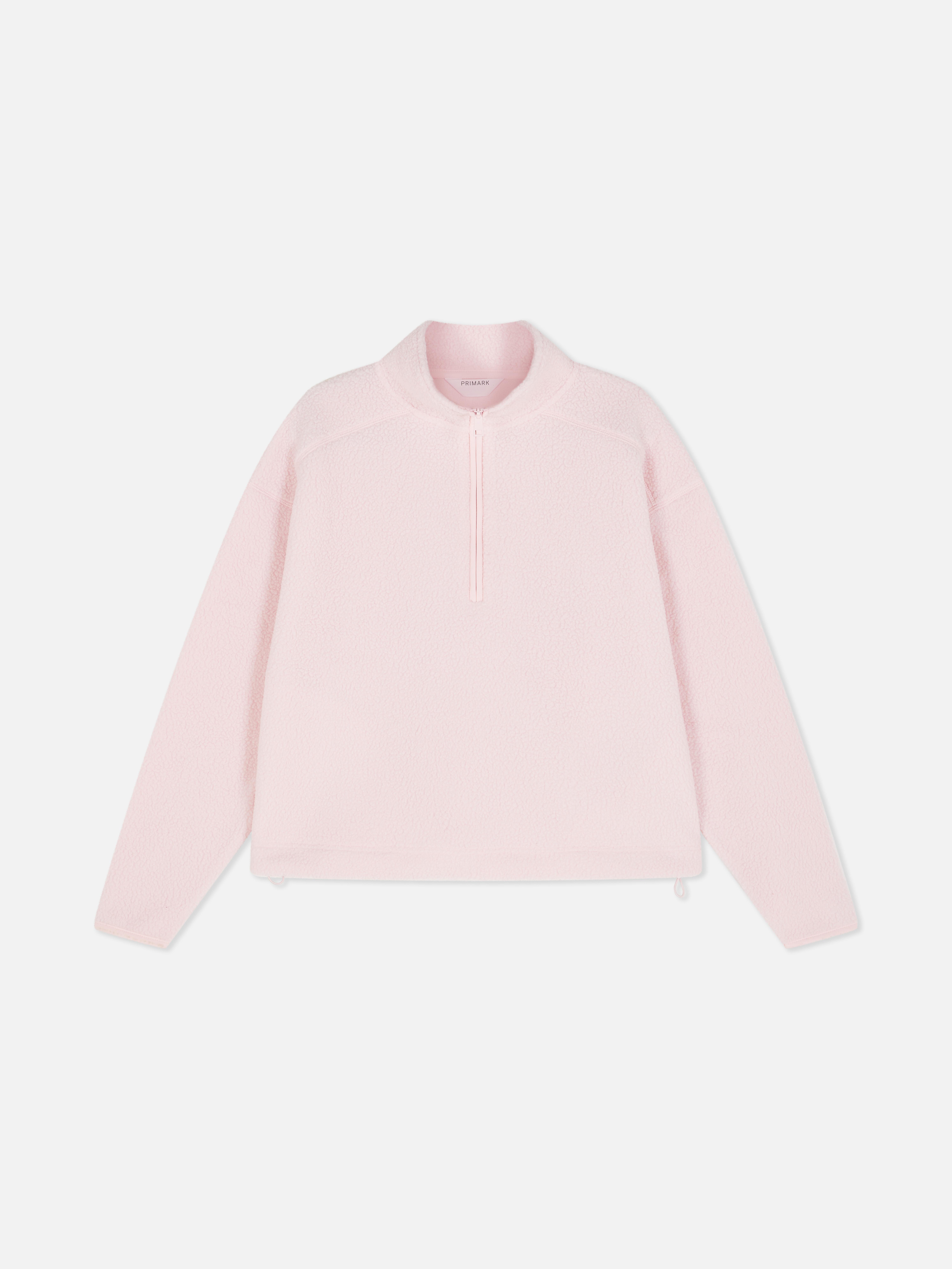 Half Zip Borg Fleece