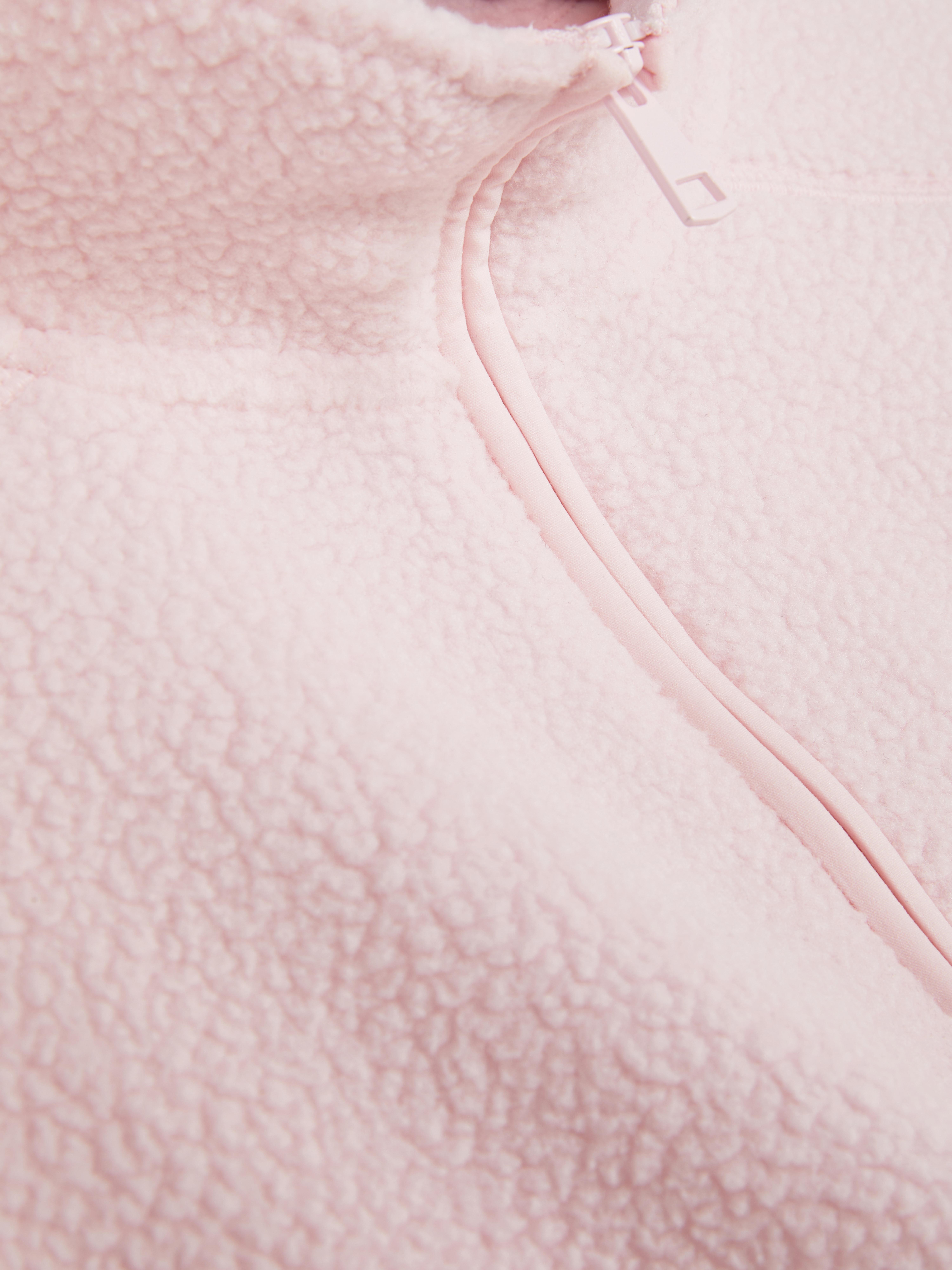 Half Zip Borg Fleece