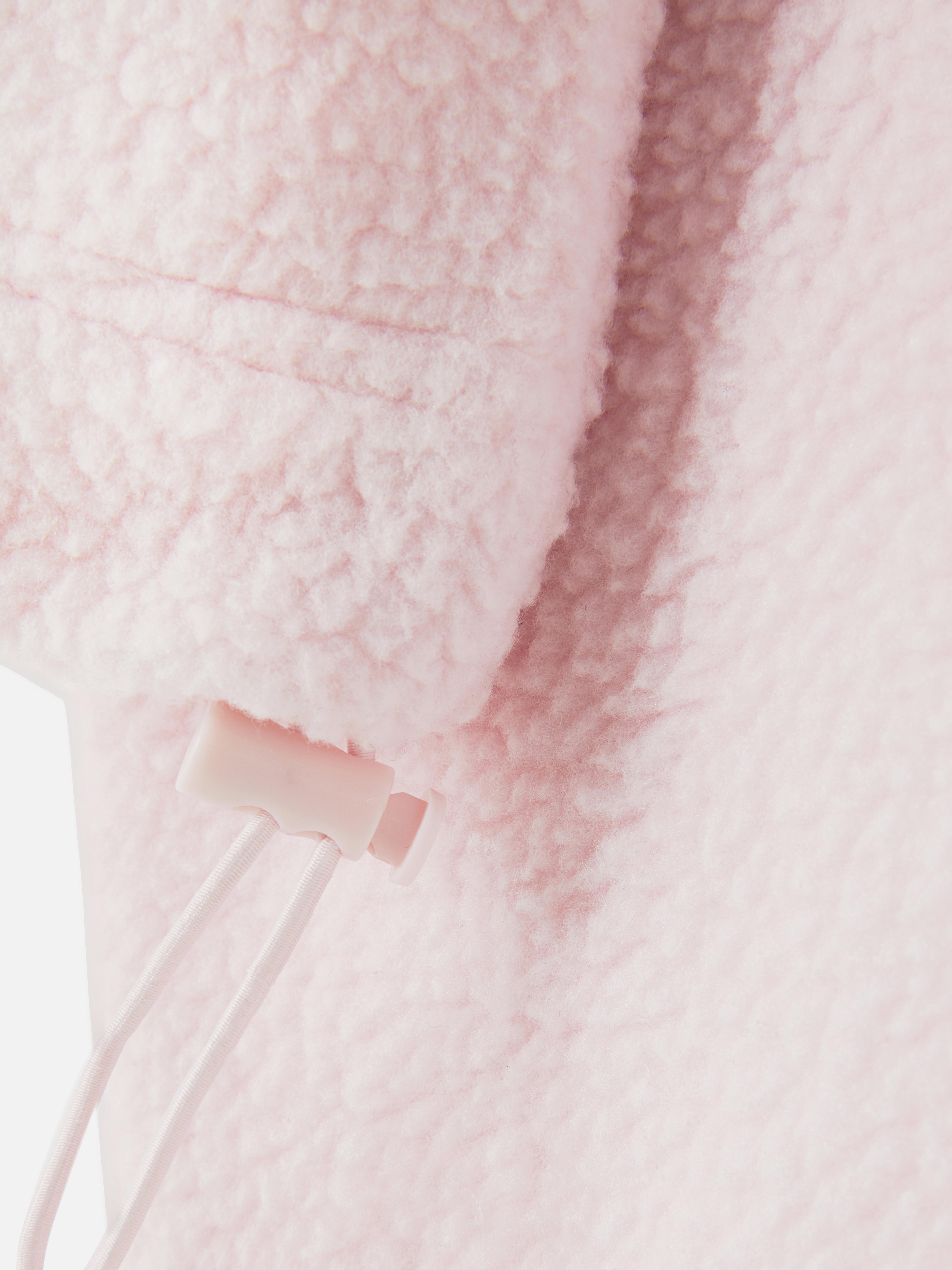 Half Zip Borg Fleece