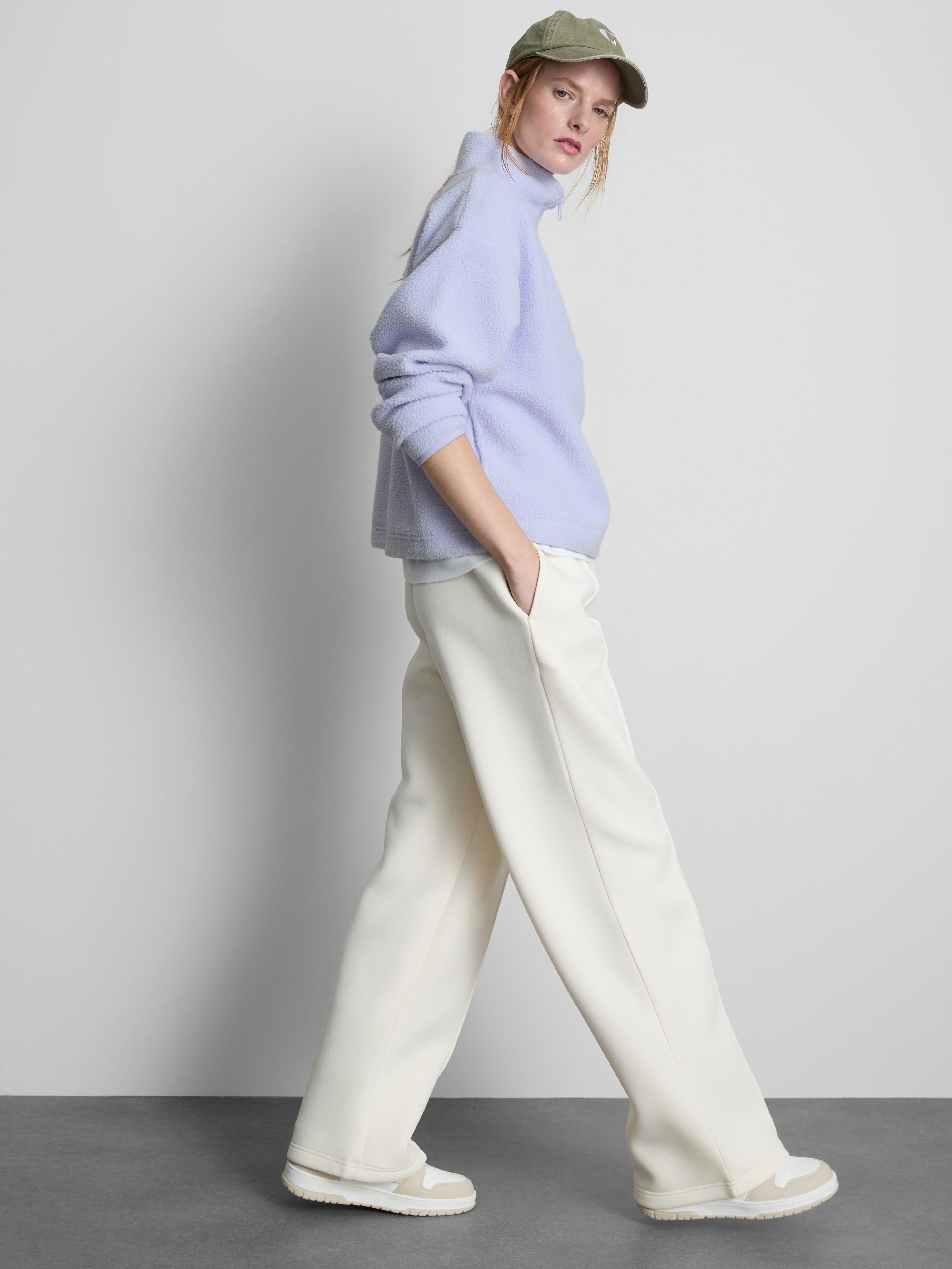 Half Zip Borg Fleece