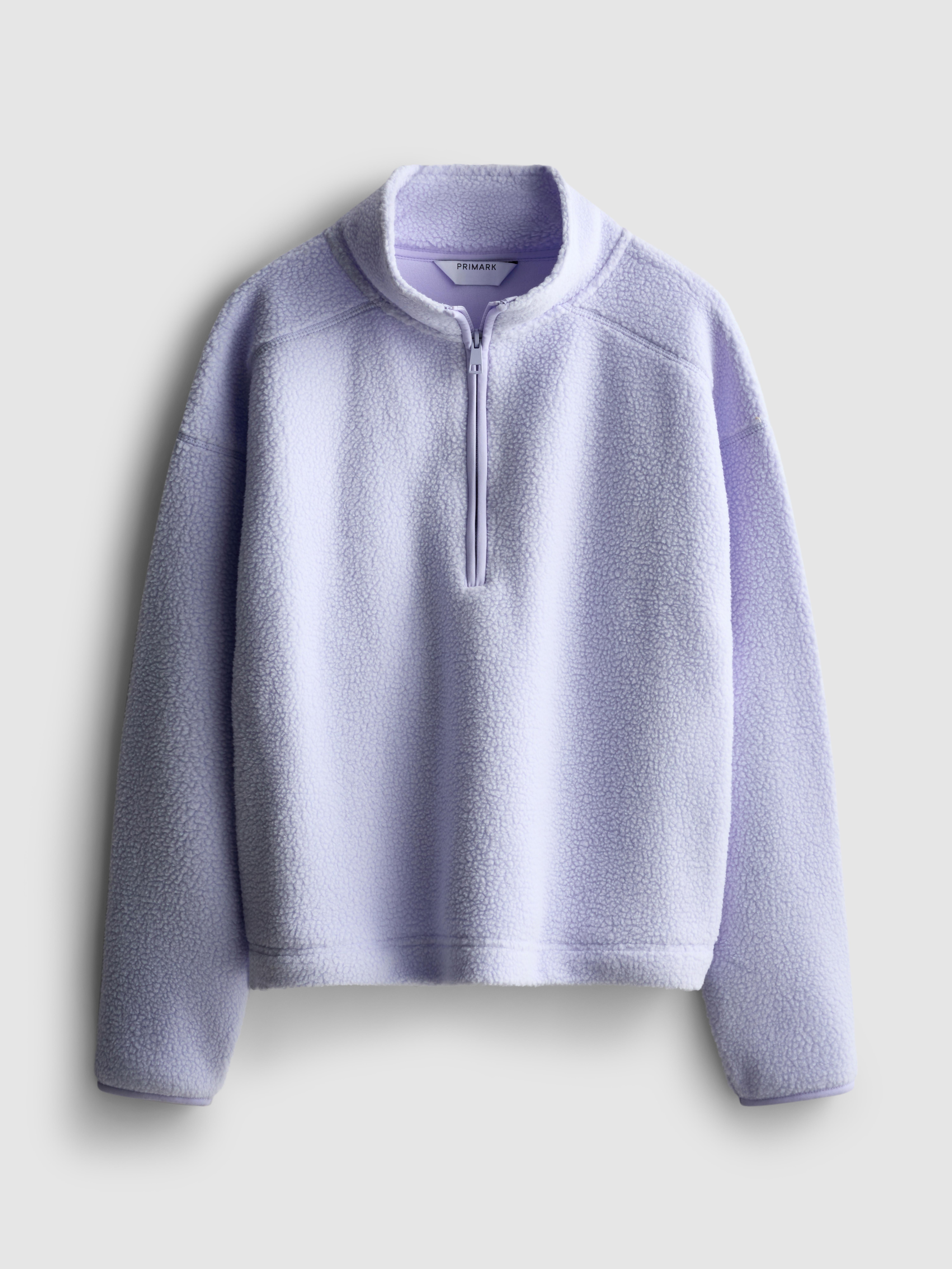 Half Zip Borg Fleece