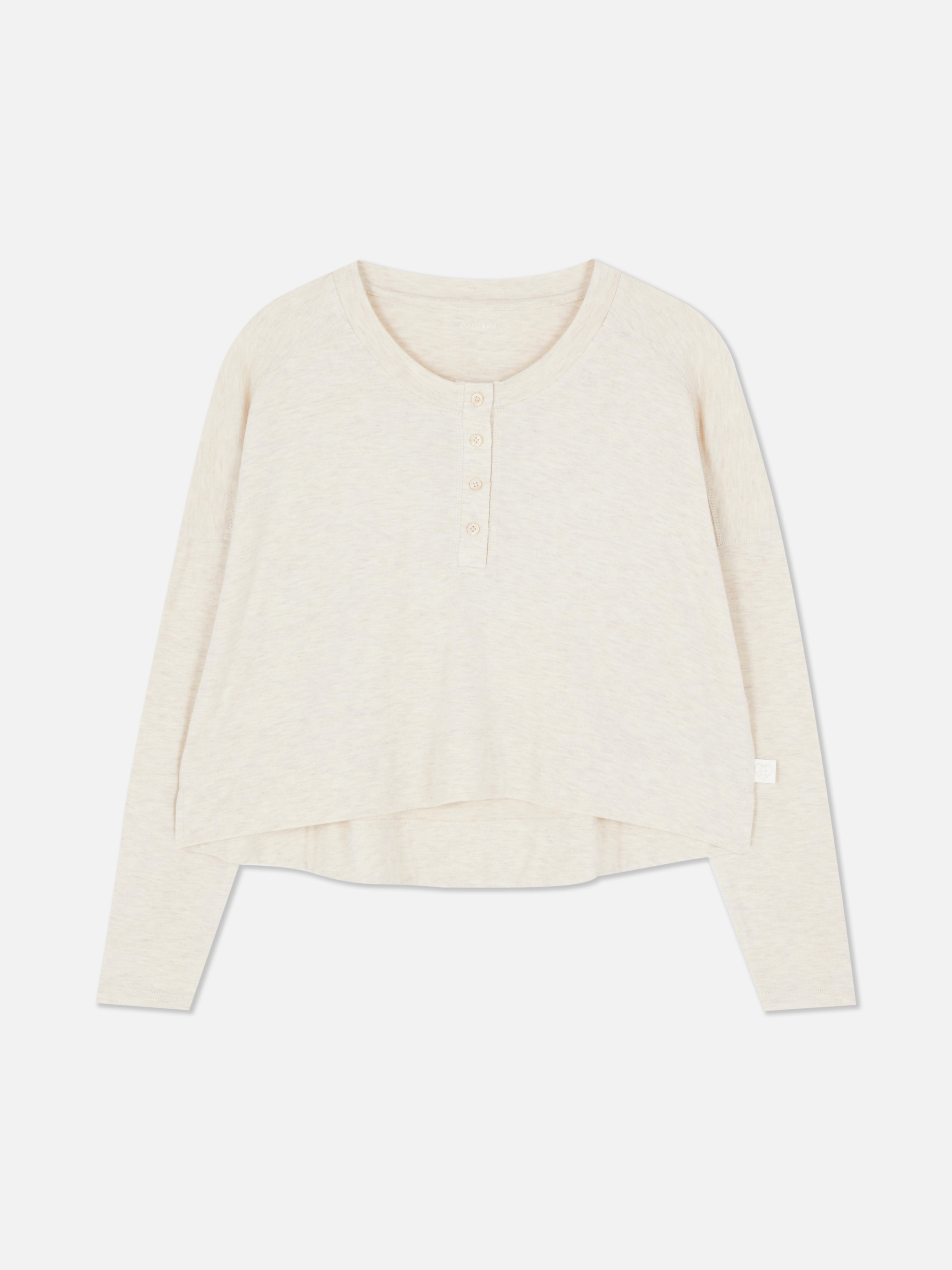 Camiseta de pijama de manga larga ultrasuave