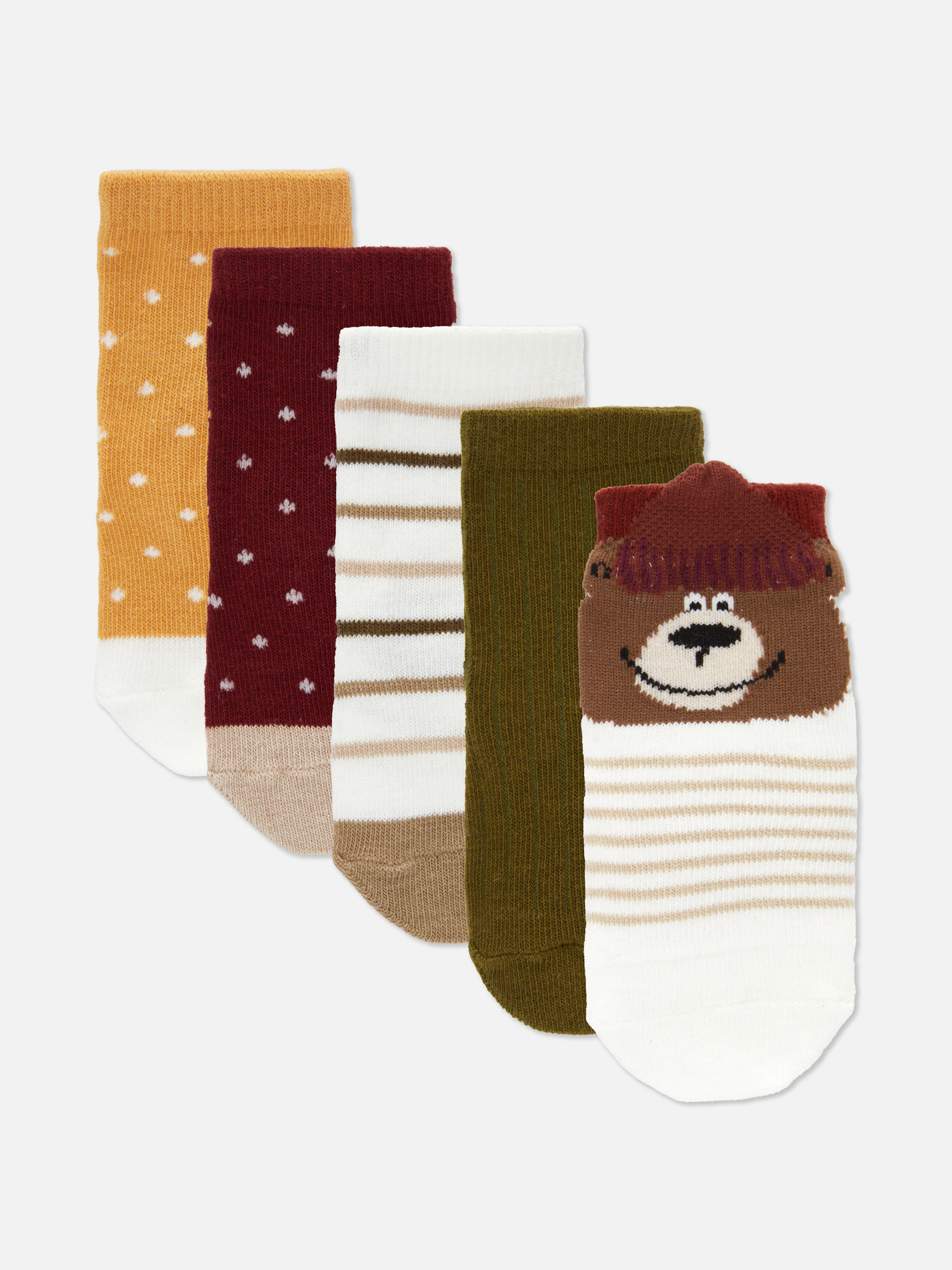 5pk Ankle Socks