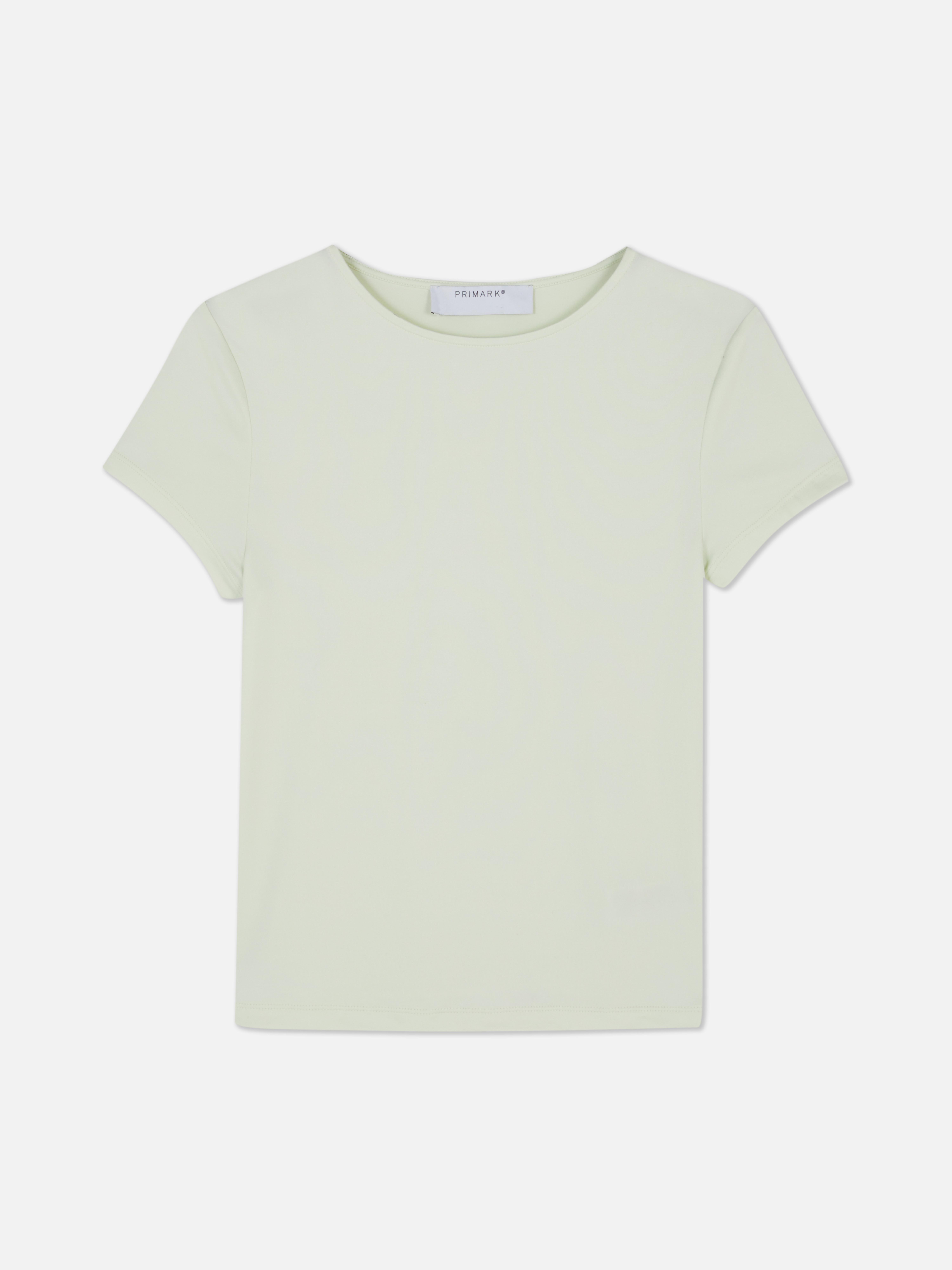 T-shirt à manches courtes effet seconde peau