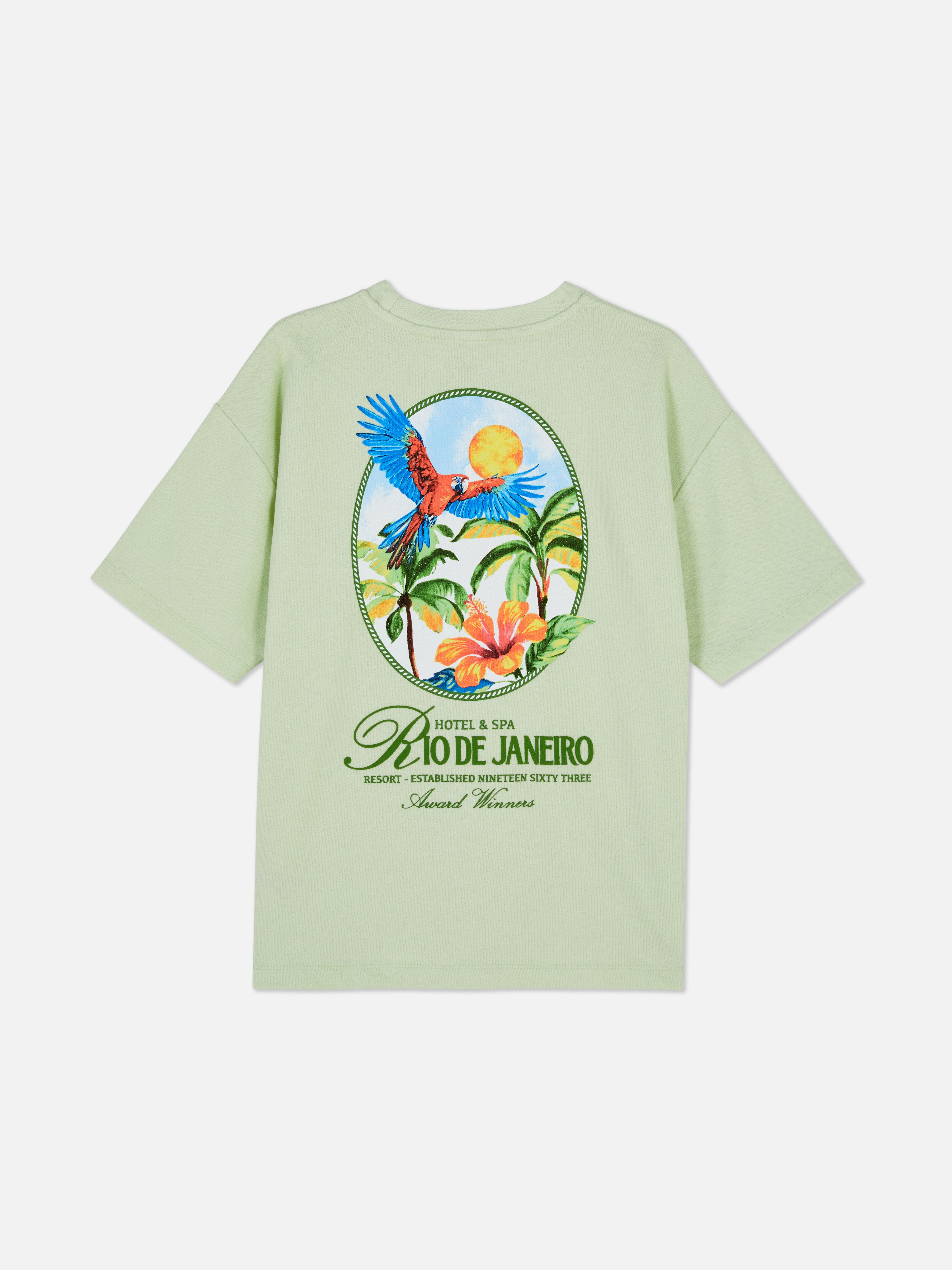 Older Boy's Rio De Janeiro Short Sleeved T-Shirt