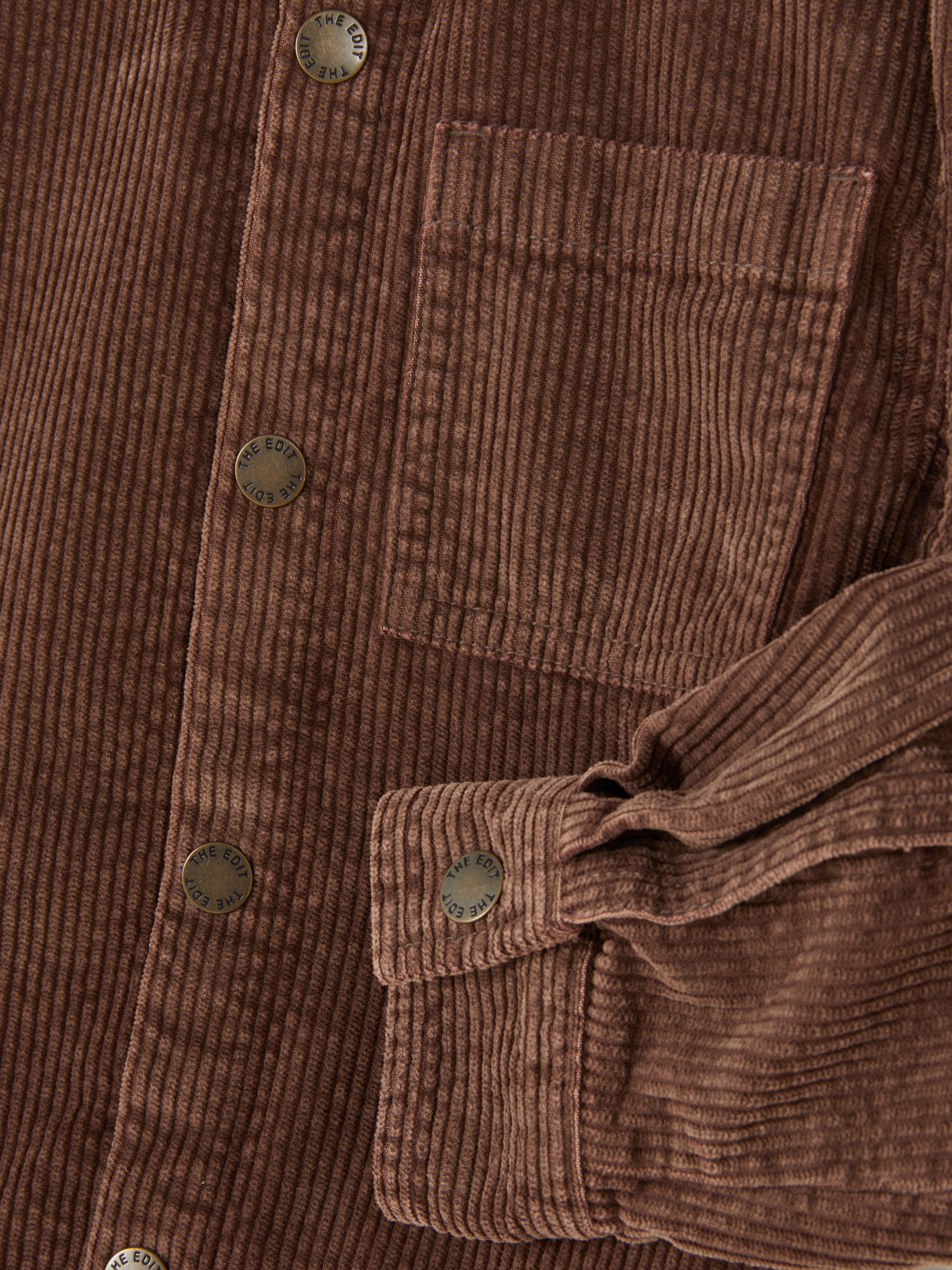 1.5-8yrs | The Edit Corduroy Shacket