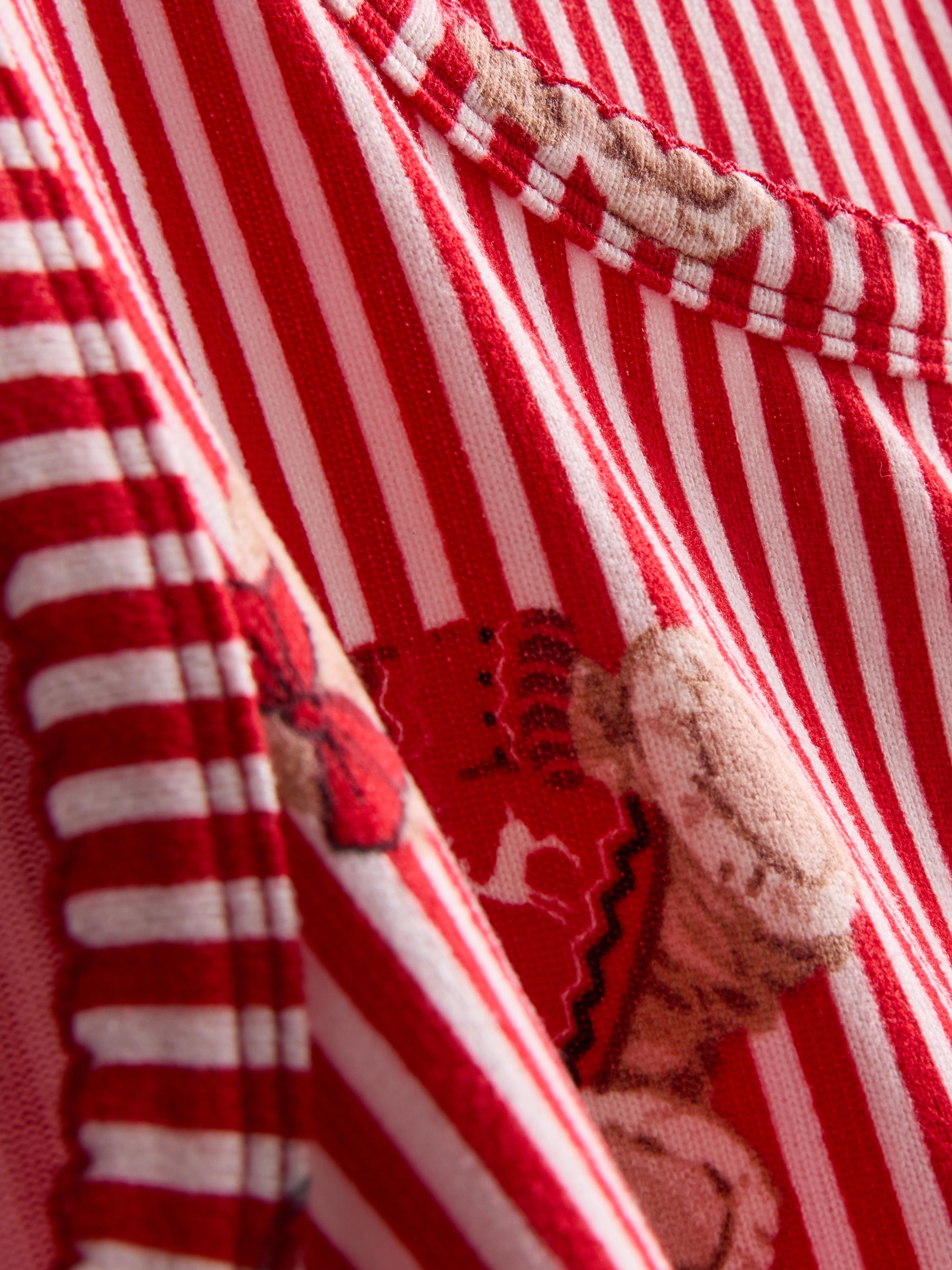 Christmas Teddy Bear Pyjama Vest Top