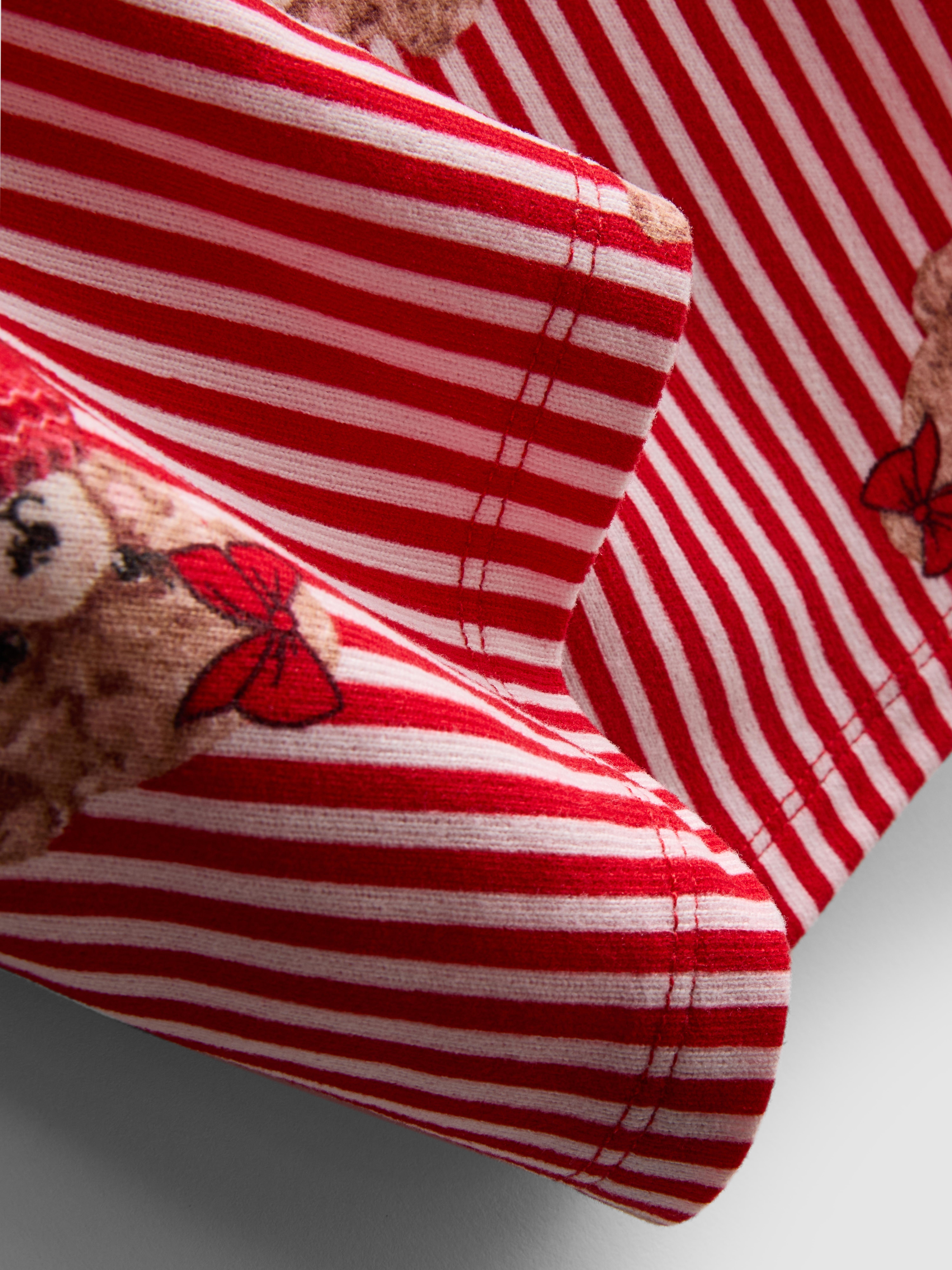 Christmas Teddy Bear Pyjama Vest Top