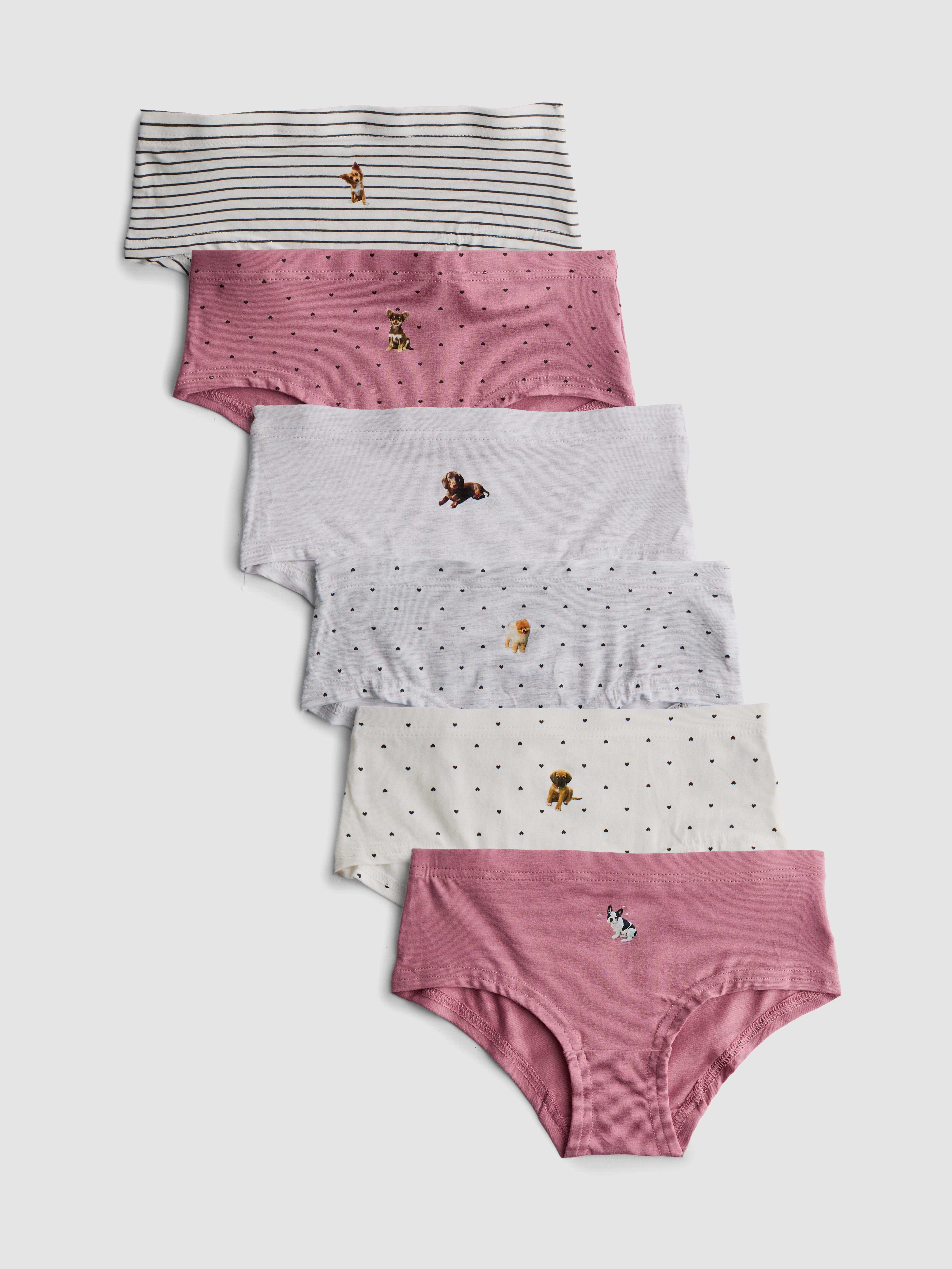 2-15yrs | 6pk Animal Graphic Hipster Briefs