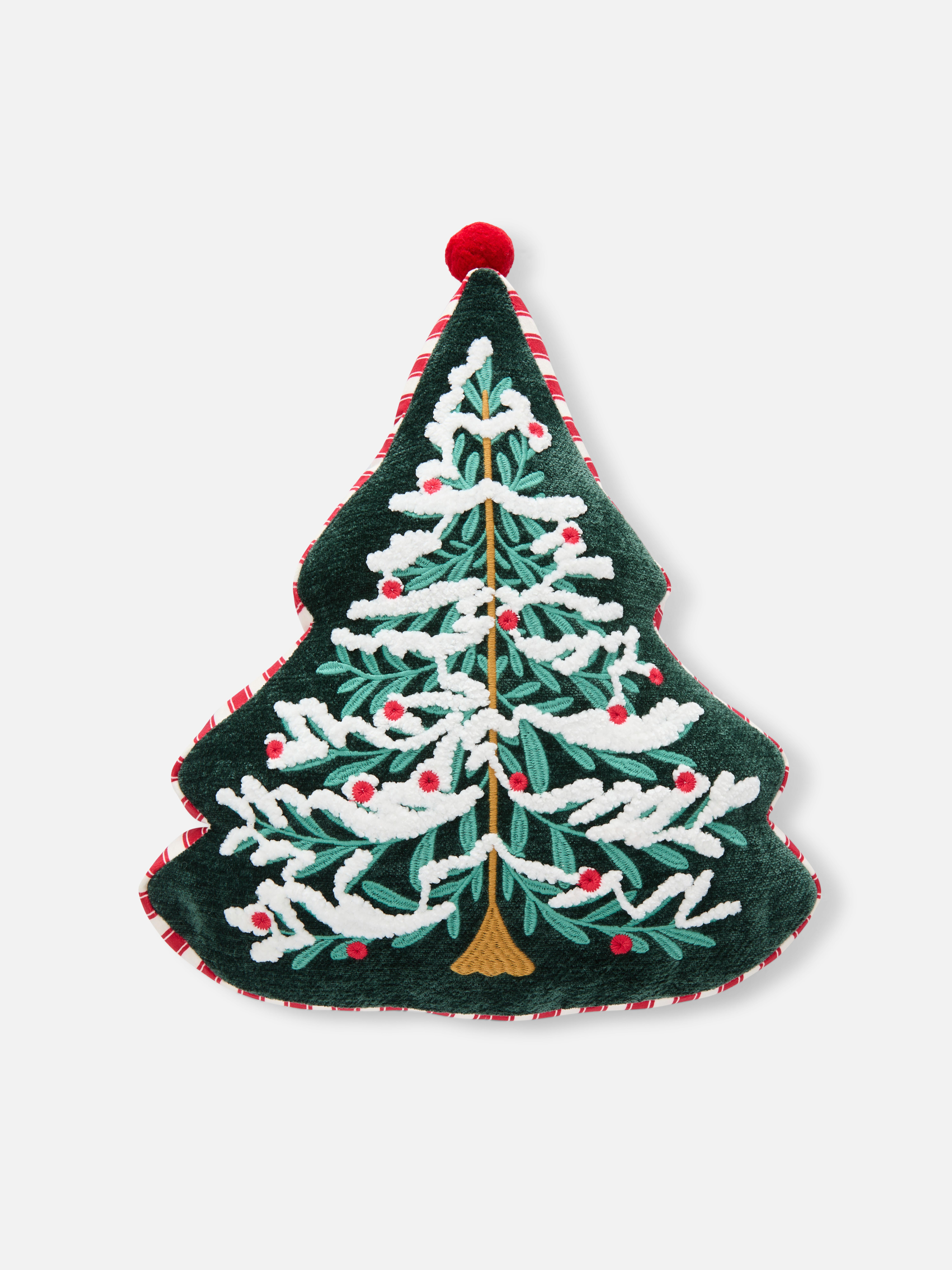 Kerstboomvormig kussen