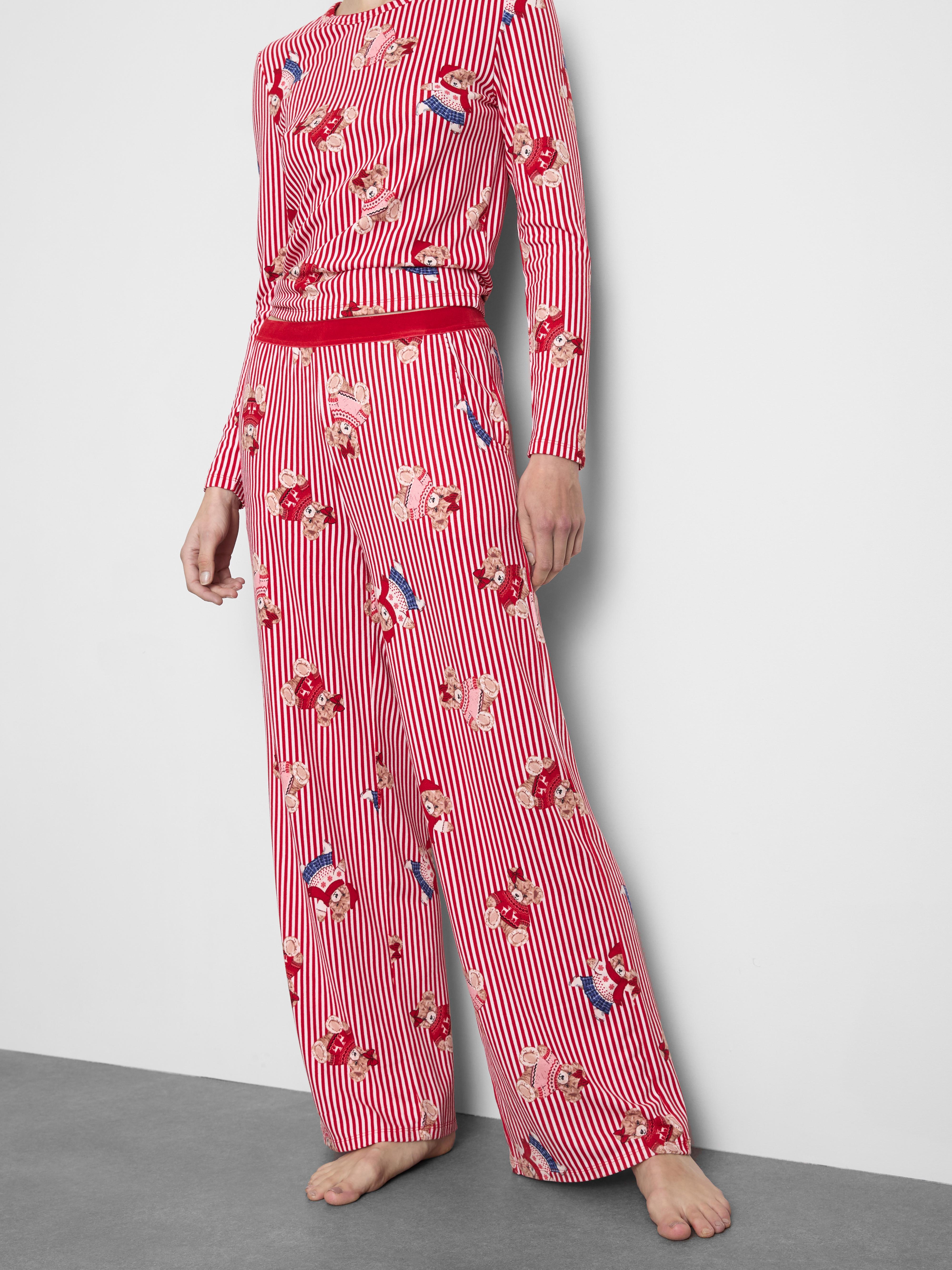 Christmas Teddy Bear Pyjama Bottoms