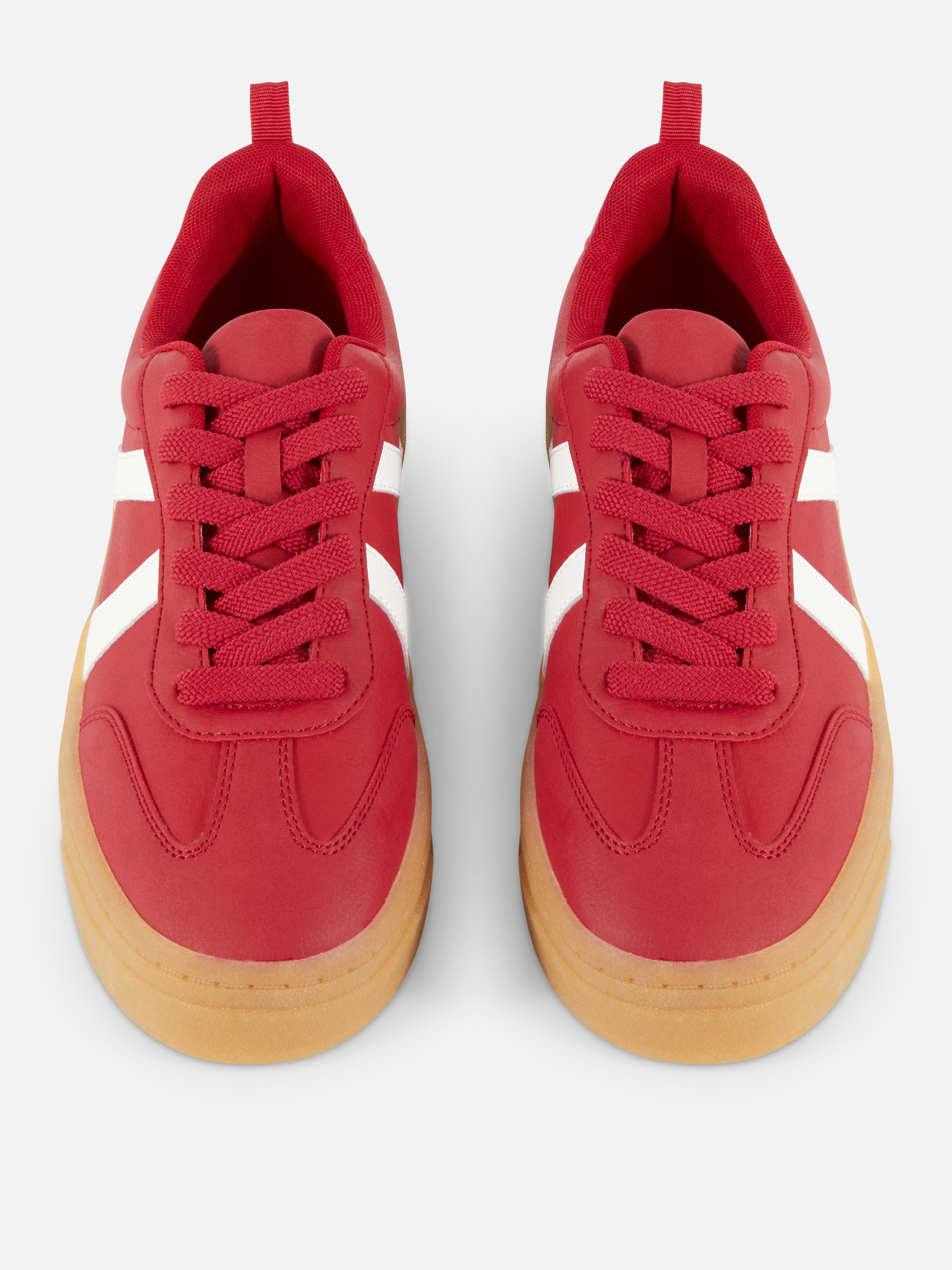Flatform Gum Sole Trainers