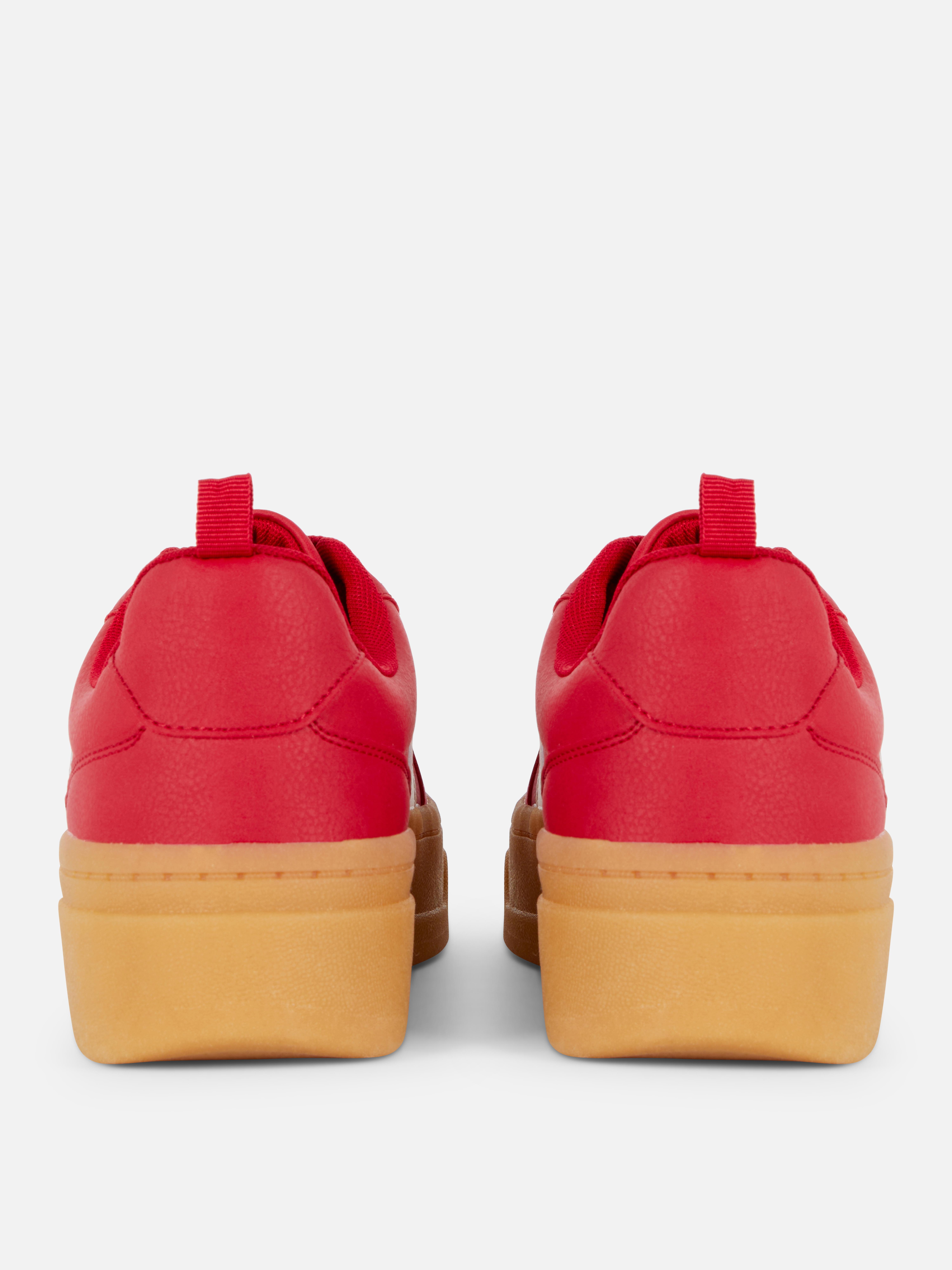 Flatform Gum Sole Trainers