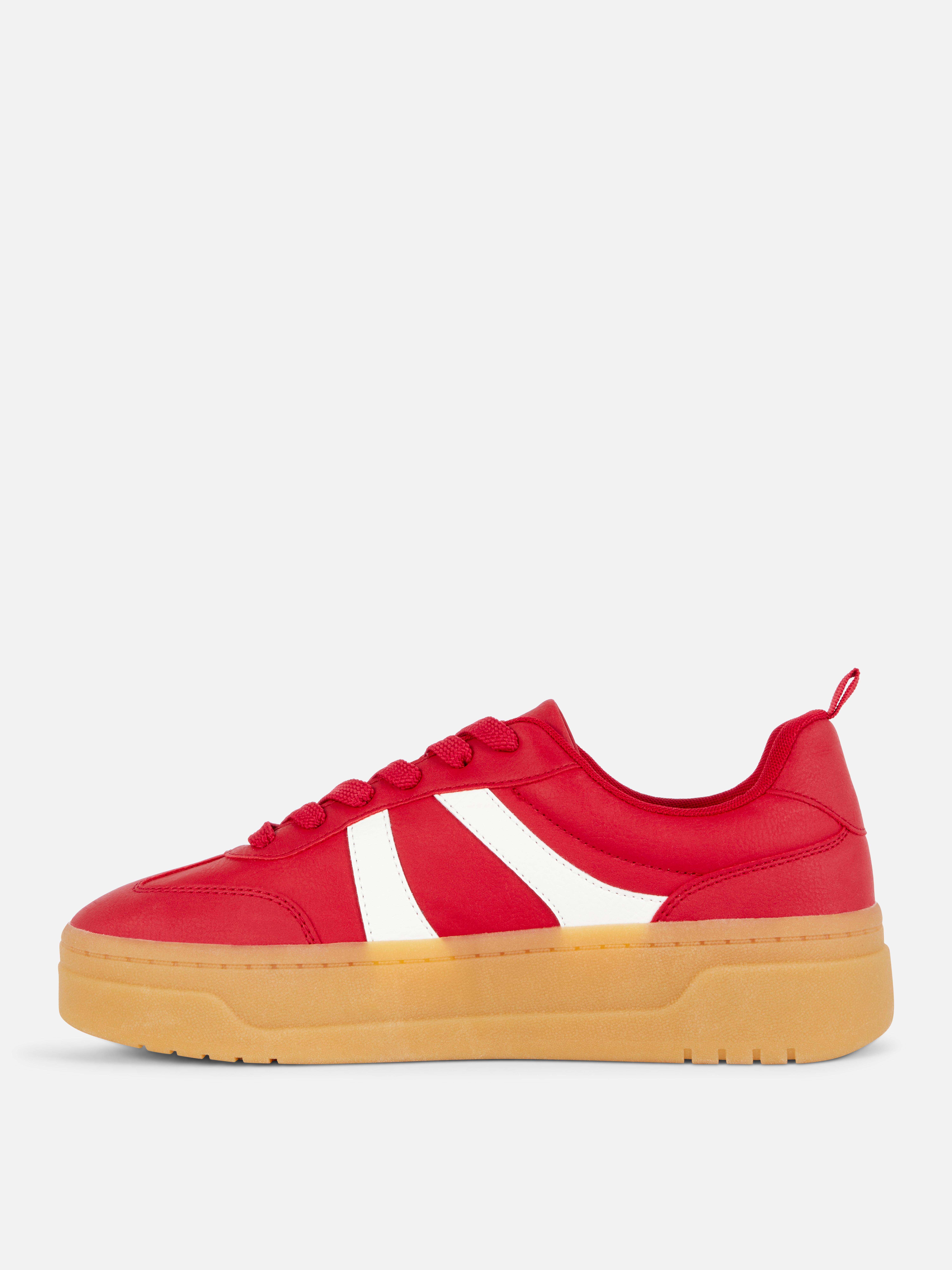 Flatform Gum Sole Trainers