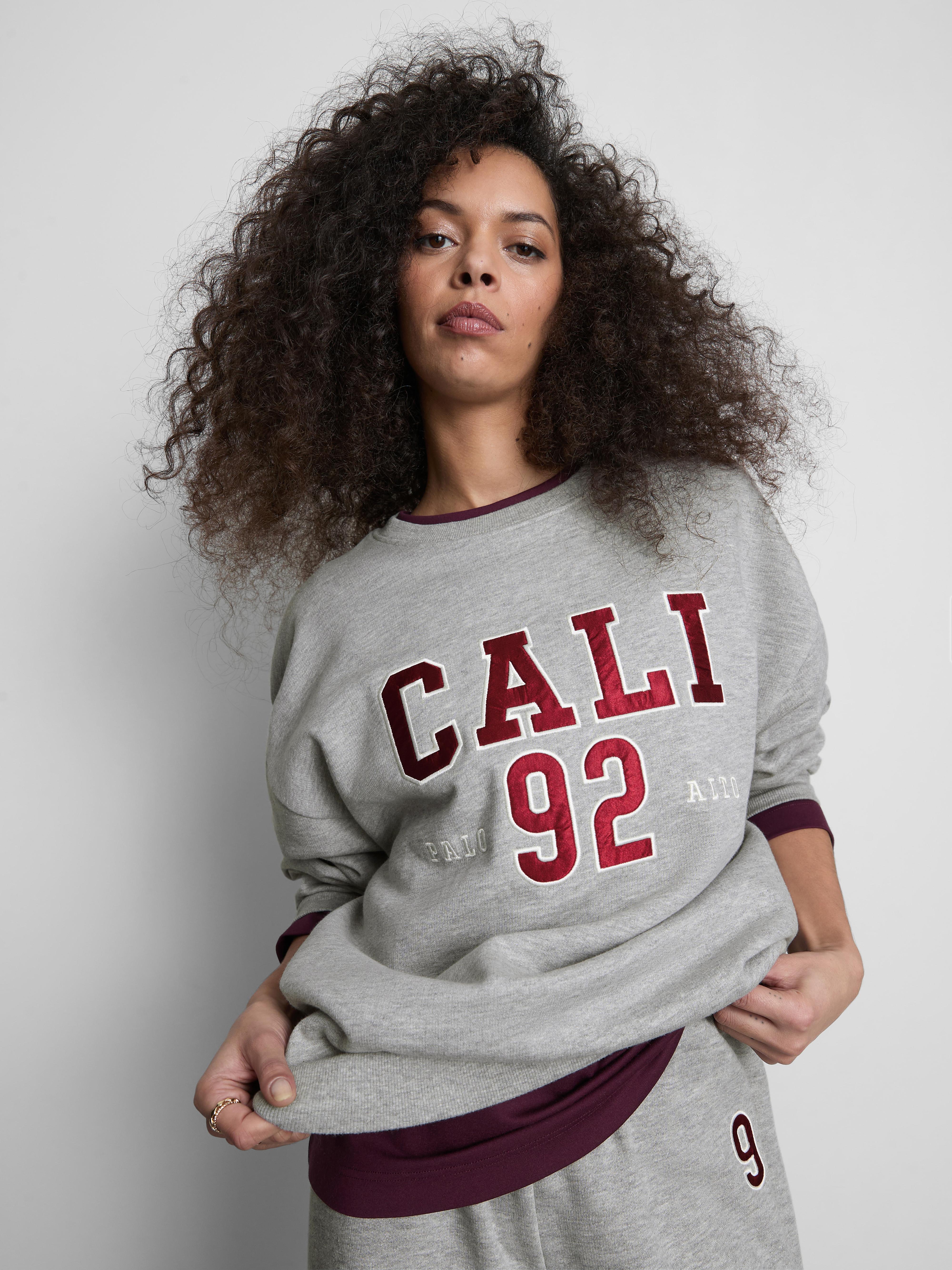 Pulover z visokim deležem bombaža Cali 92