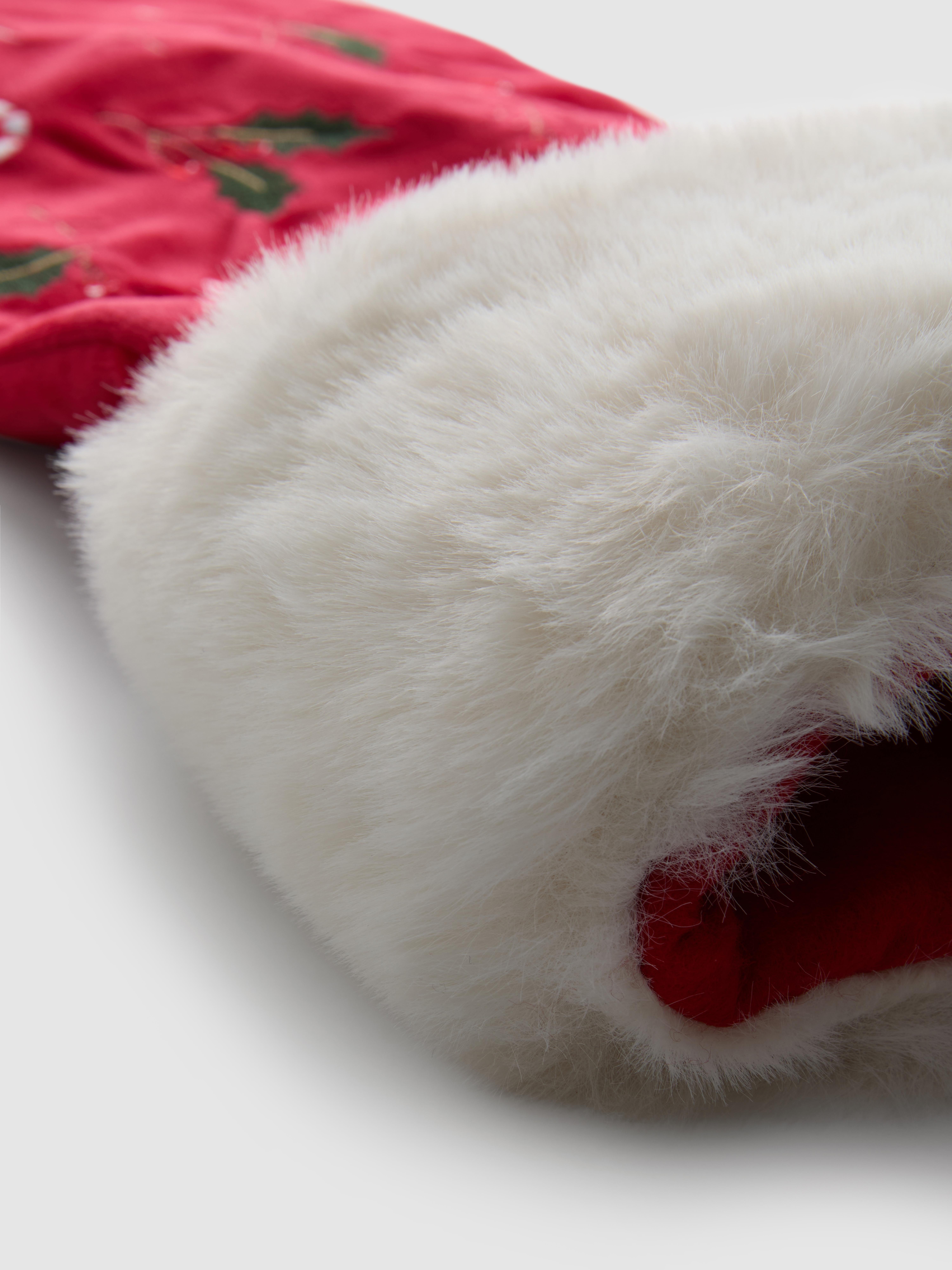 Embroidered Christmas Stocking